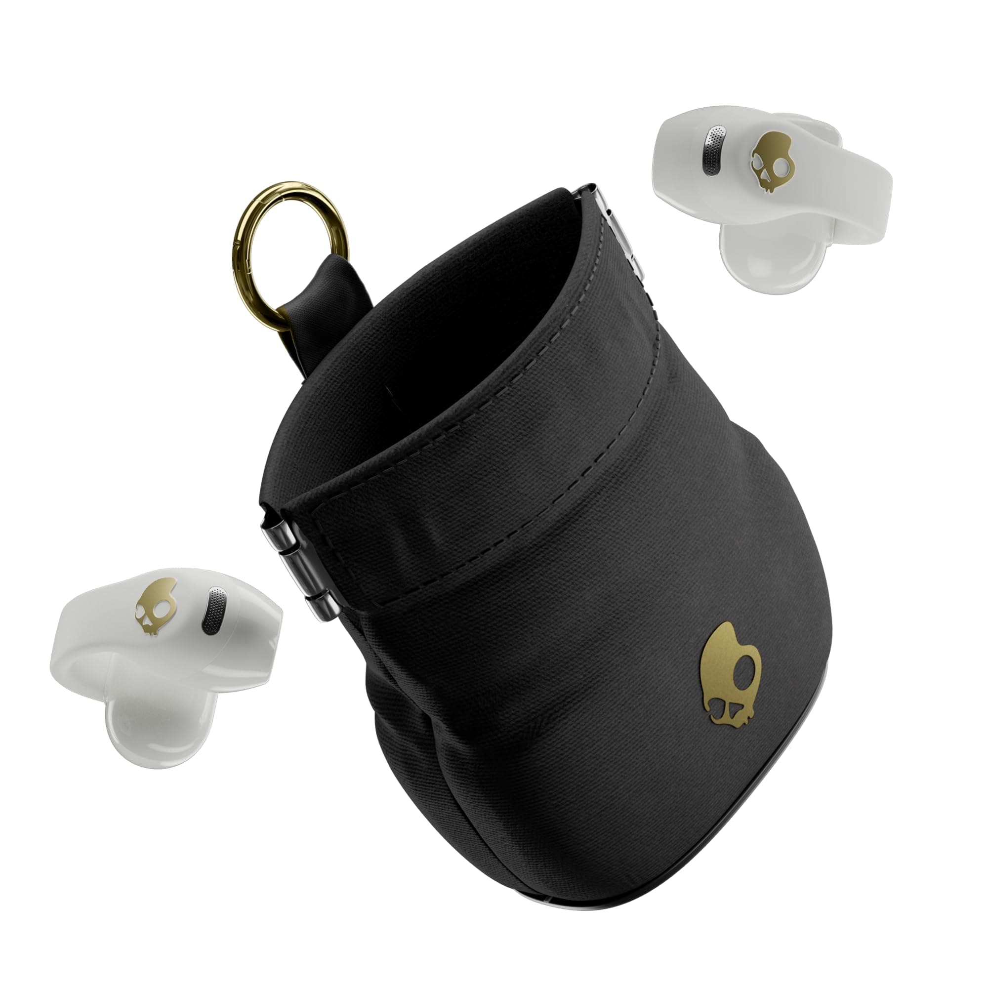 Skullcandy Push 720 Open wei&szlig;/ gold Open-Ear Kopfh&ouml;rer (Bluetooth, kabellos, USB-C) 