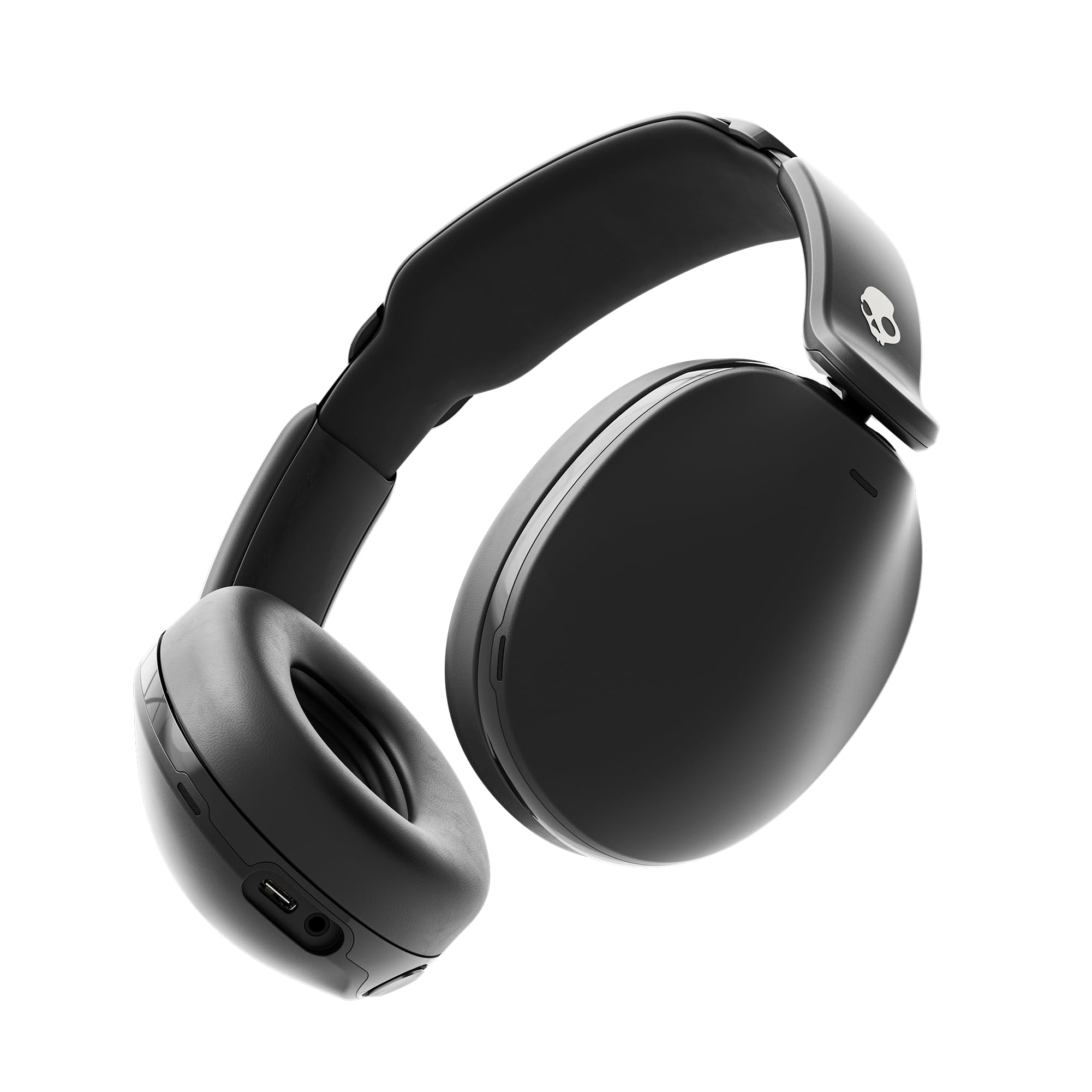 Skullcandy Hesh 360 schwarz Over-Ear Kopfh&ouml;rer (Headset-Funktion, Bluetooth, kabellos, USB-C, 3,5 mm Klinke) 