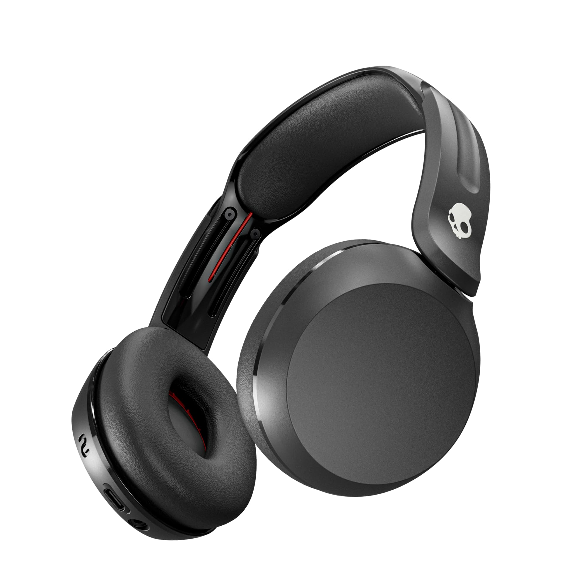 Skullcandy ICON 180 schwarz Over-Ear Kopfh&ouml;rer (Bluetooth, kabellos, USB-C, 3,5 mm Klinke) 