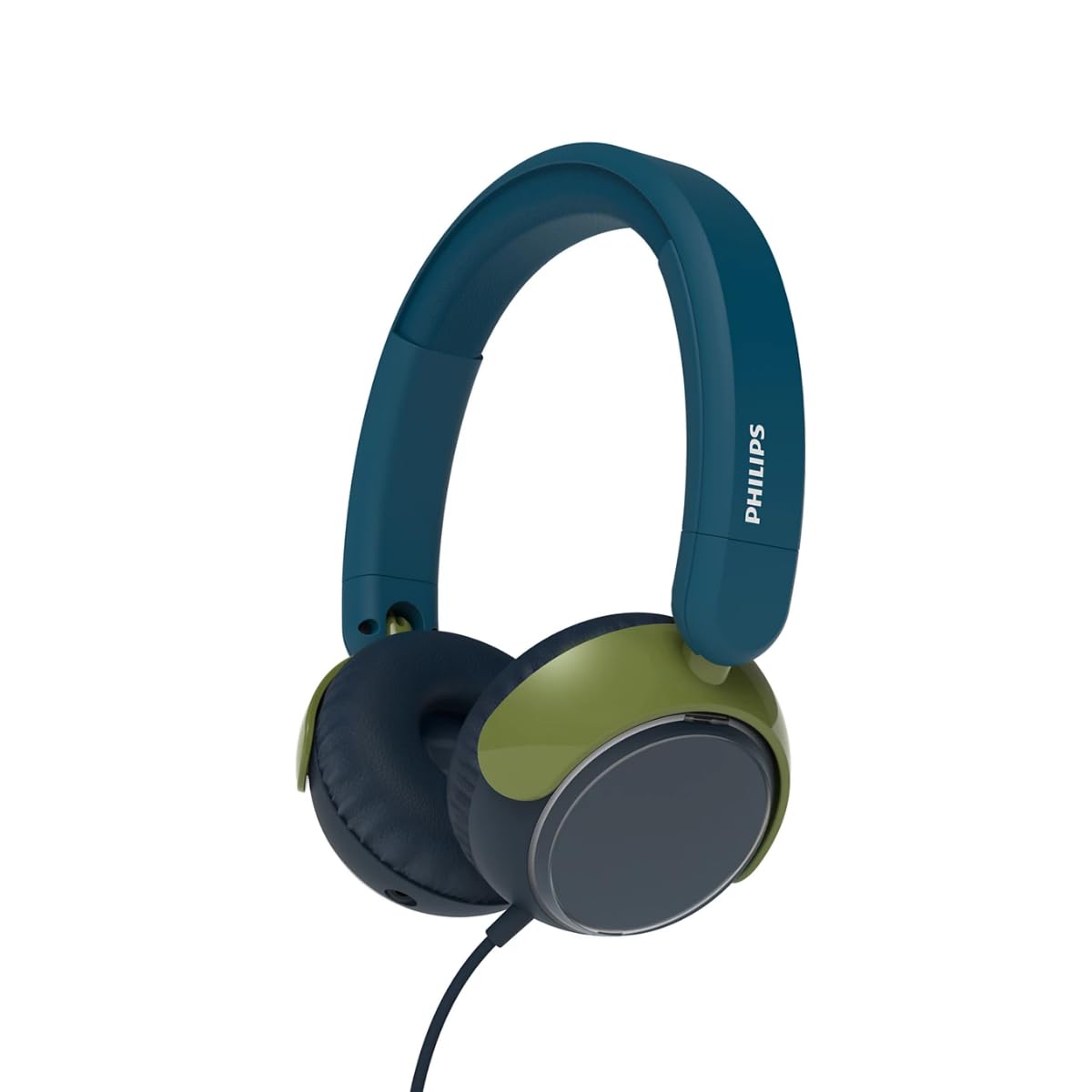 Philips On-Ear Kopfh&ouml;rer TAK2000CT/00 kristallisches blaugr&uuml;n (USB-C-Adapter, kabelgebunden,) 