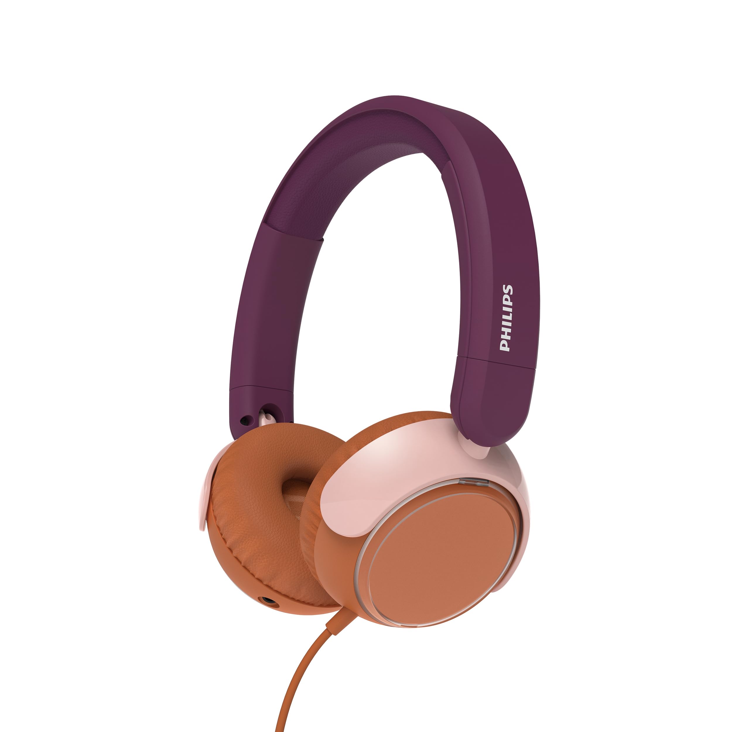 Philips On-Ear Kopfh&ouml;rer TAK2000MP/00 magenta violett (USB-C-Adapter, kabelgebunden,) 