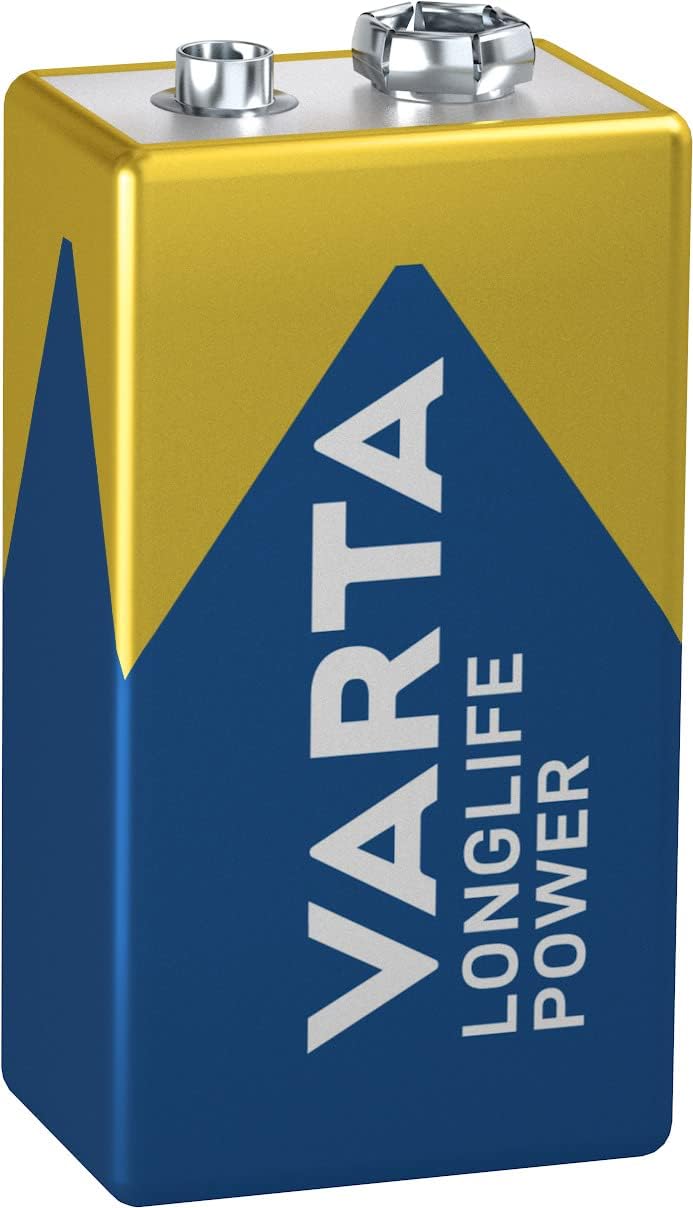 VARTA Batterien 9V Blockbatterie Longlife Power - 1 St&uuml;ck 