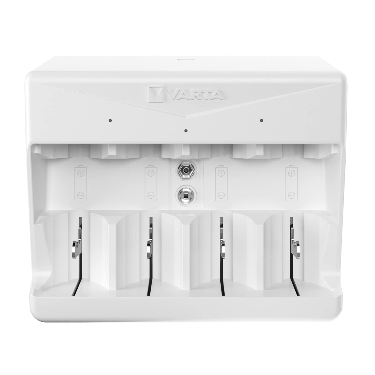 VARTA Ladeger&auml;t Universal Charger (USB-C, 4,5 h Ladezeit, Ladeanzeige, AA / AAA / C / D / 9V Akkus) 