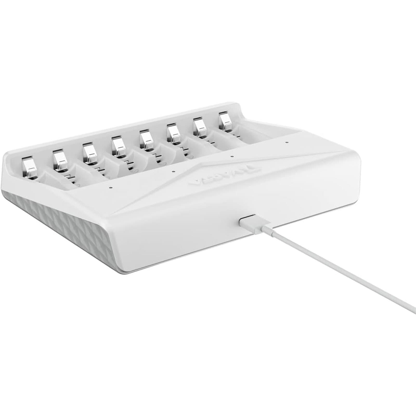 VARTA Ladeger&auml;t Multi Charger (USB-C, 2/4/6/8 AA oder AAA Akkus, 4,5 h Ladezeit, Ladeanzeige, inkl. Ladekabel) 