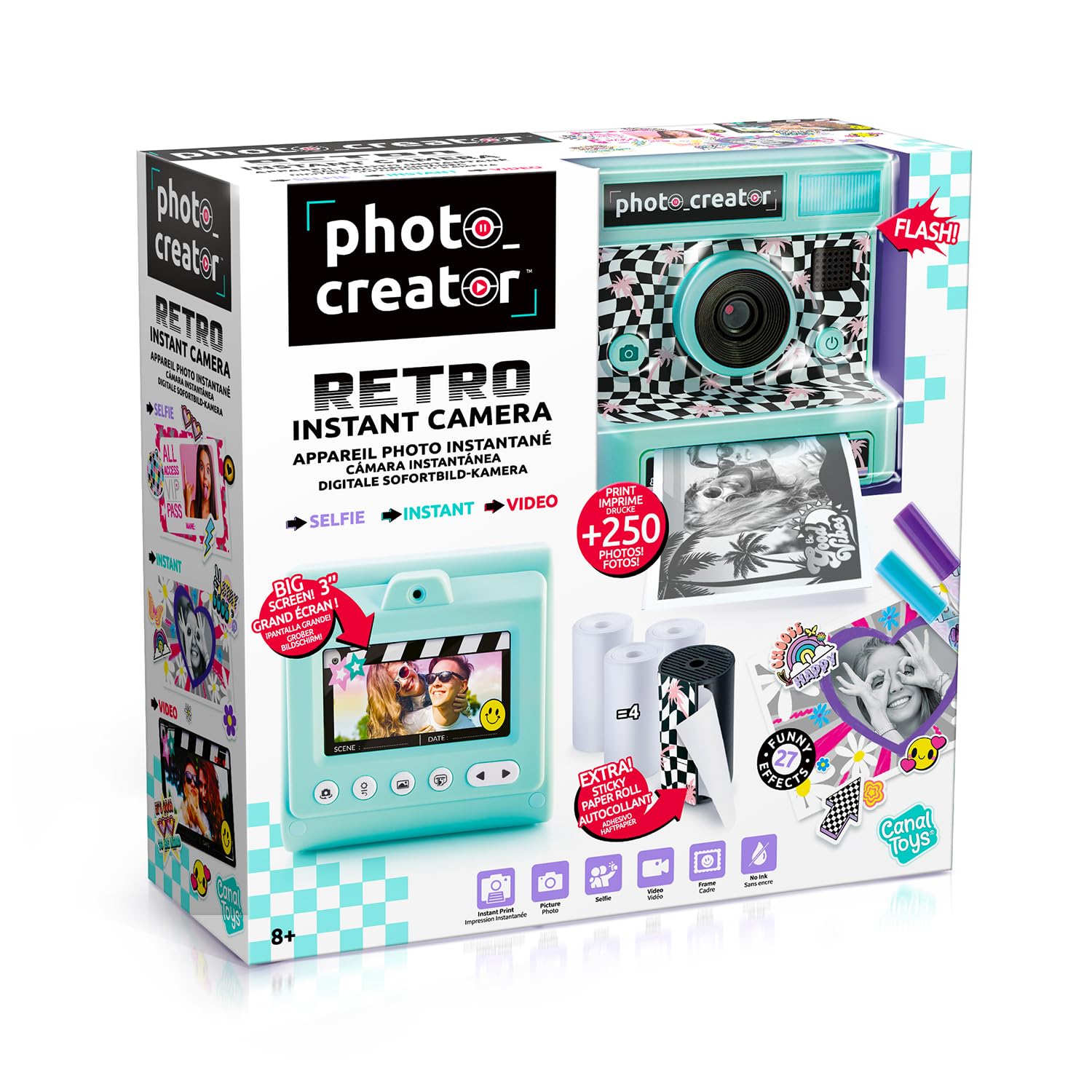 Retro Instant Camera 