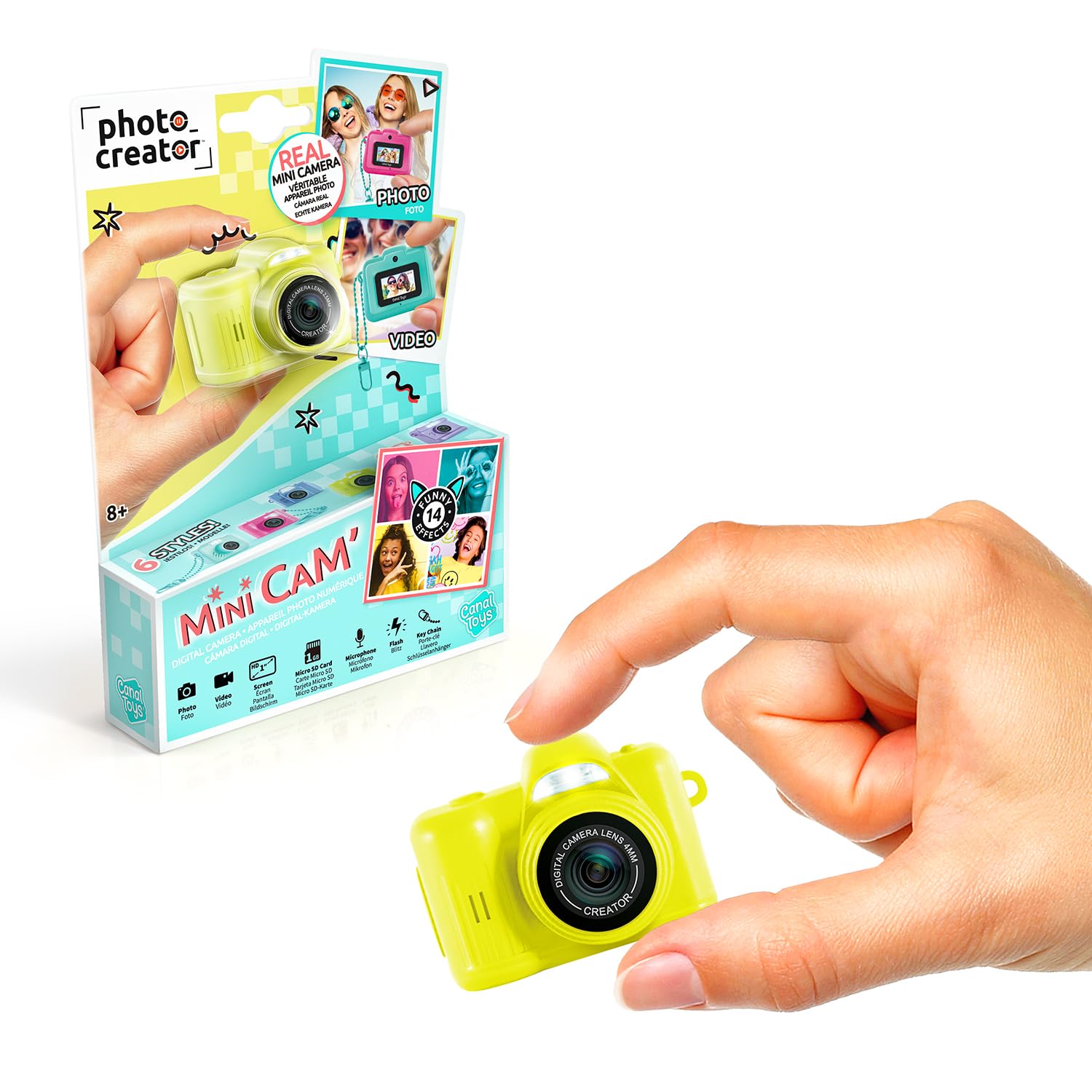 Canal Toys Mini Cam Digital Camera - Pro (green) 