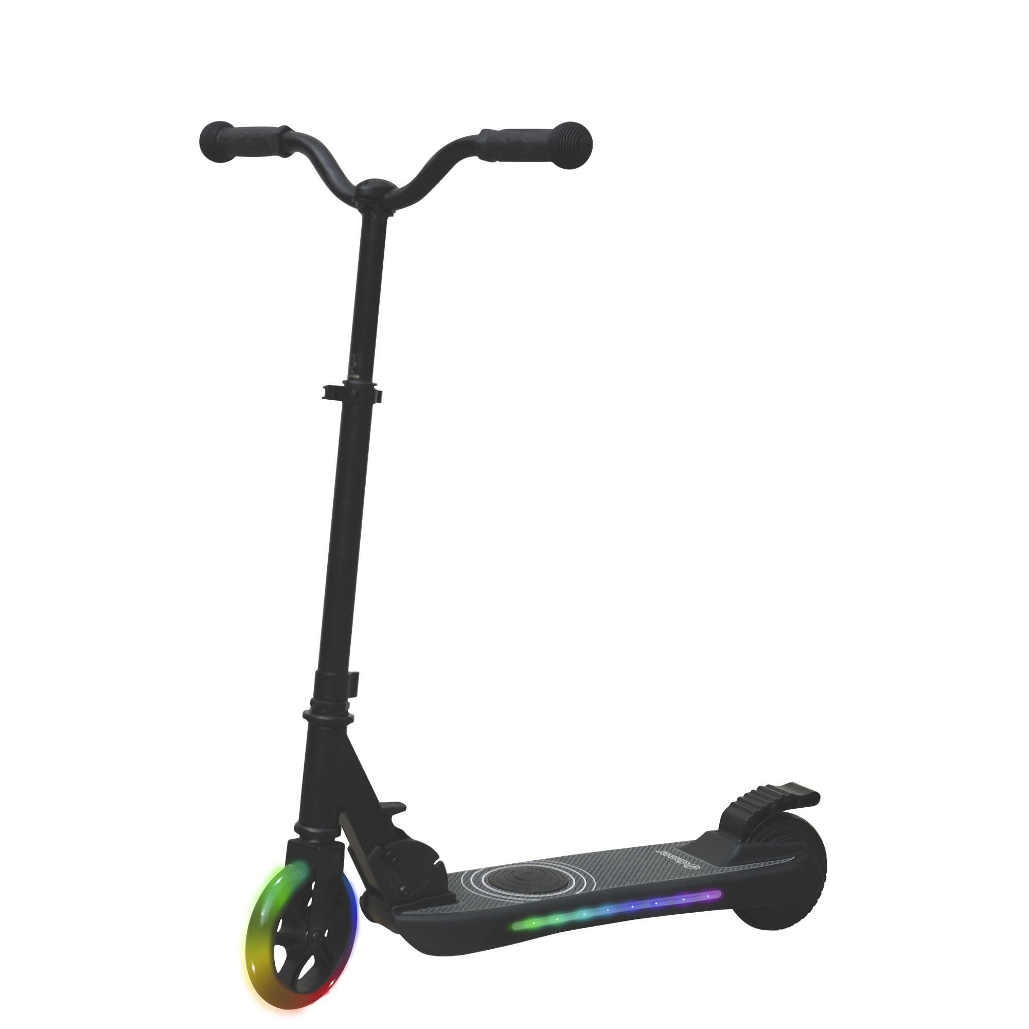 DENVER SCK-5500B Kinder E- Scooter schwarz (ab 6 Jahren, max. 10 km/h, bis zu 6 km, Tragf&auml;higkeit 50kg, IPX4,) 
