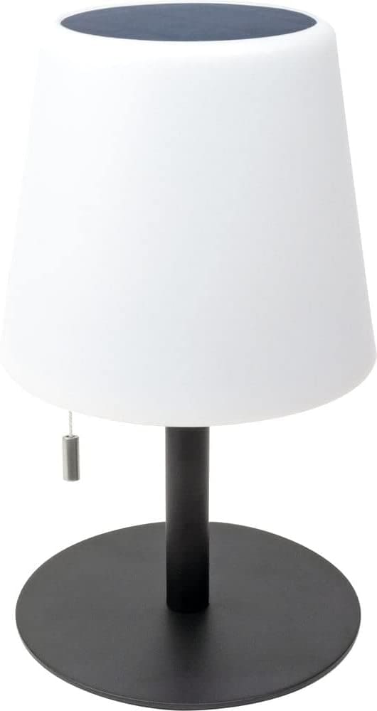 Schwaiger Solar Tischleuchte mit Zugschalter Outdoor LED RGB 