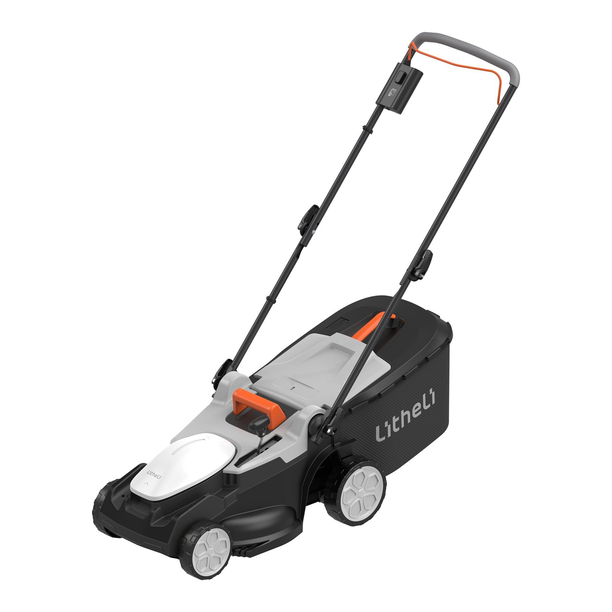 Litheli U20 Handy+ Rasenm&auml;her 20 V (33&nbsp;cm Schnittbreite, 300&nbsp;m&sup2; geeignet, 3400&nbsp;U/min, 5-fach H&ouml;henverstellung, 25?65&nbsp;mm Schnitth&ouml;he, 4.0 Ah SE Akku) 