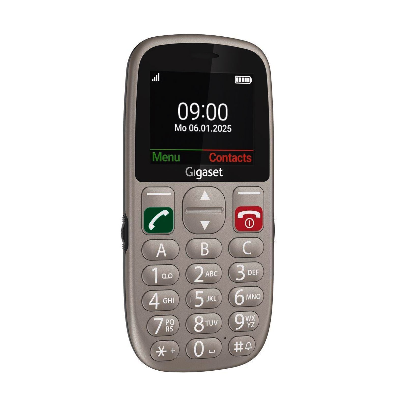 Gigaset GL395 Mobiltelefon Titanium 