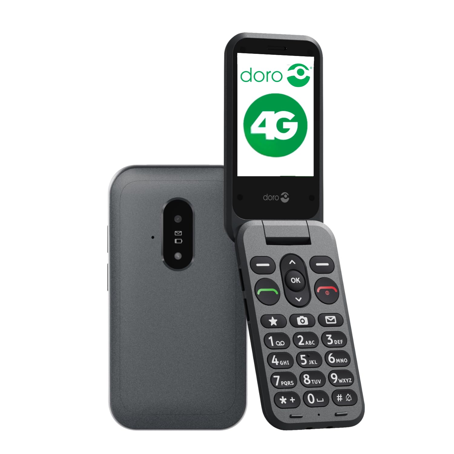 Doro Leva E20 4G, Graphite Handy 