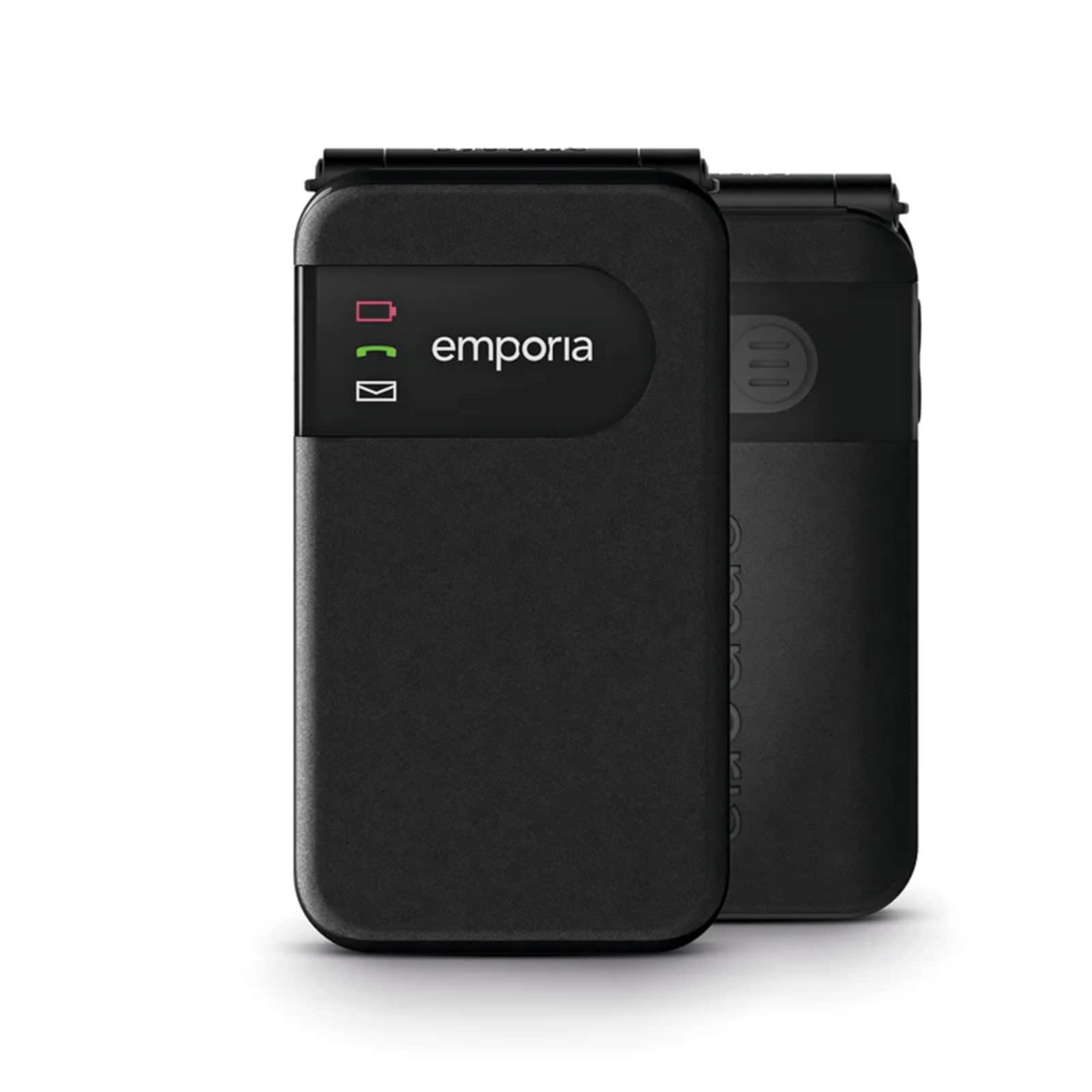 Emporia SIMPLICITYglam 2G, Schwarz - Modell 2025 Handy (Seniorenhandy, Klapp) 