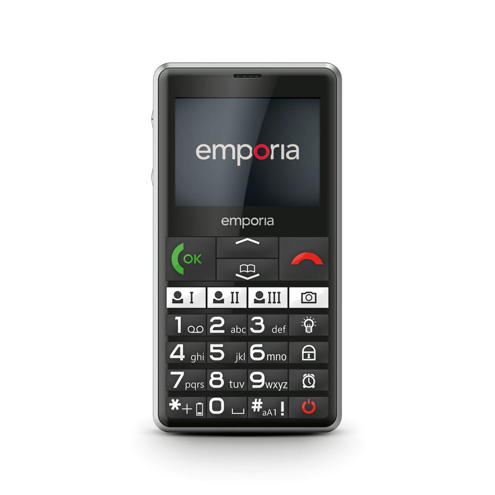 Emporia PURE-LTE, Schwarz - Modell 2025 Handy (Seniorenhandy) 