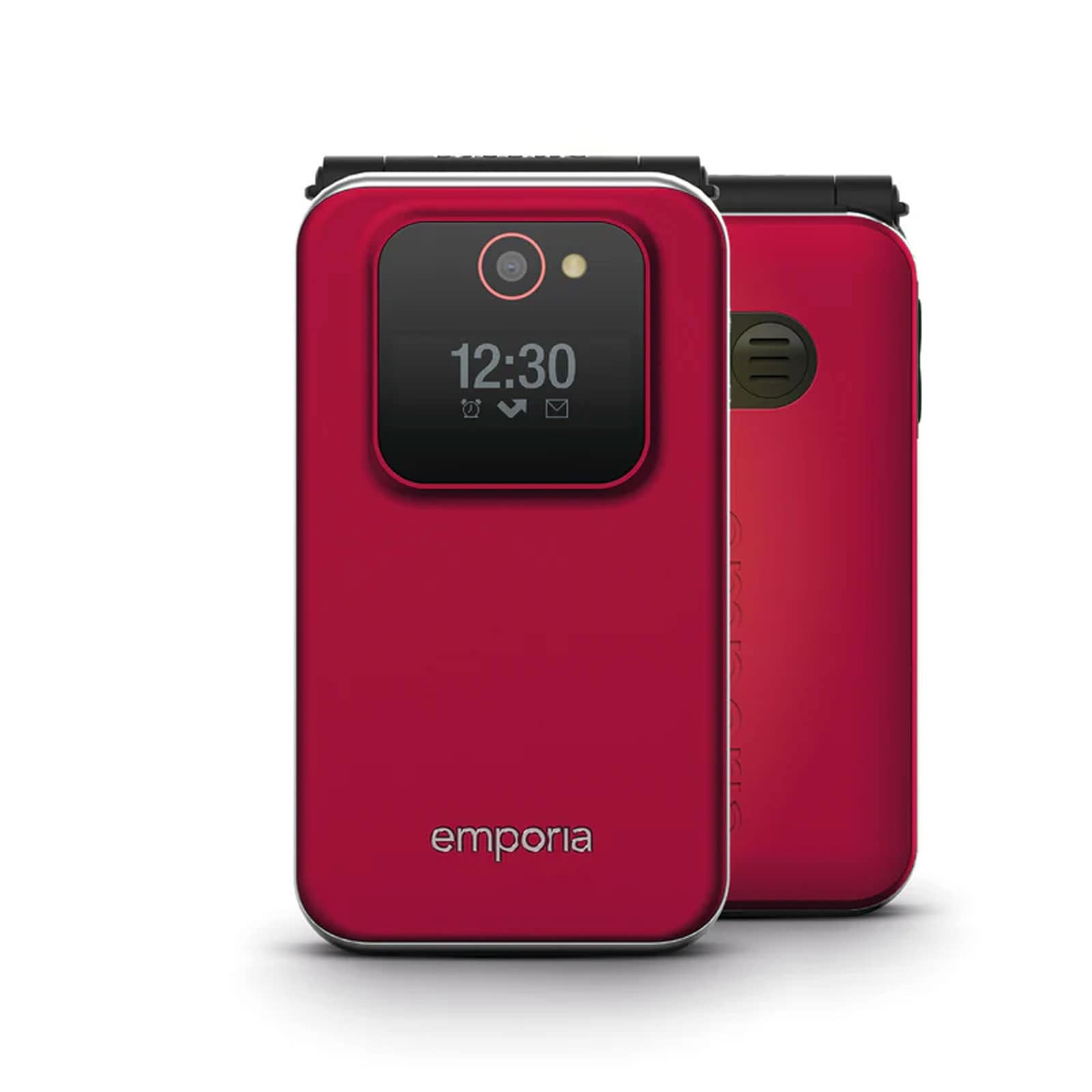 Emporia JOY 4G/LTE Red - Modell 2025 Handy (Seniorenhandy, Klapp) 