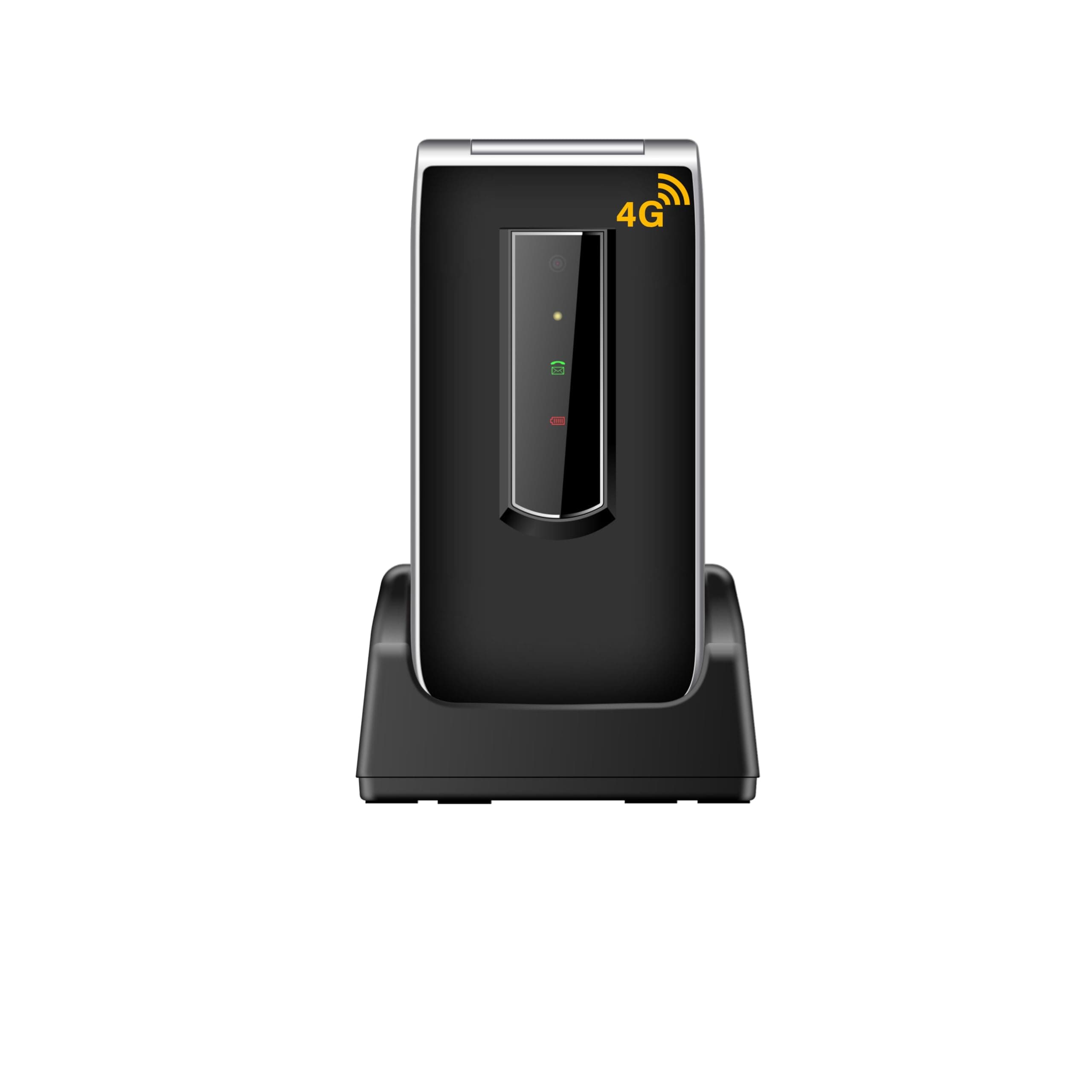 Beafon SL495 LTE, Schwarz-Silber Handy 
