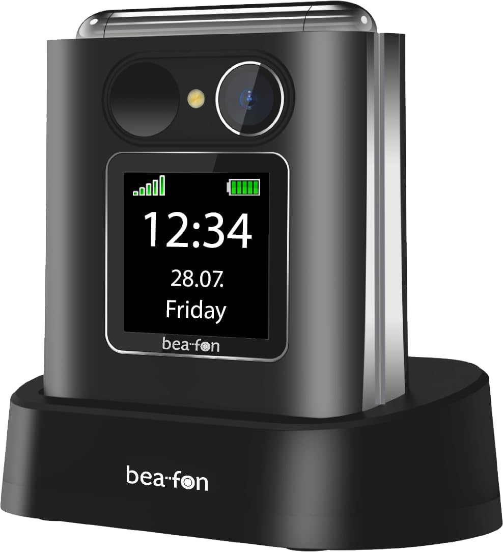Beafon Fold10 2G, Schwarz Handy 