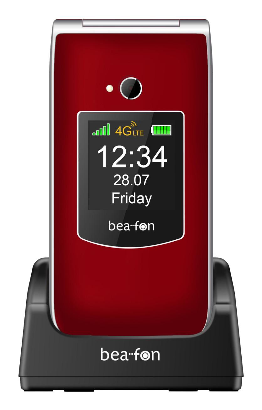 Beafon SL605 LTE, Rot Handy (Seniorenhandy, Klapp) 