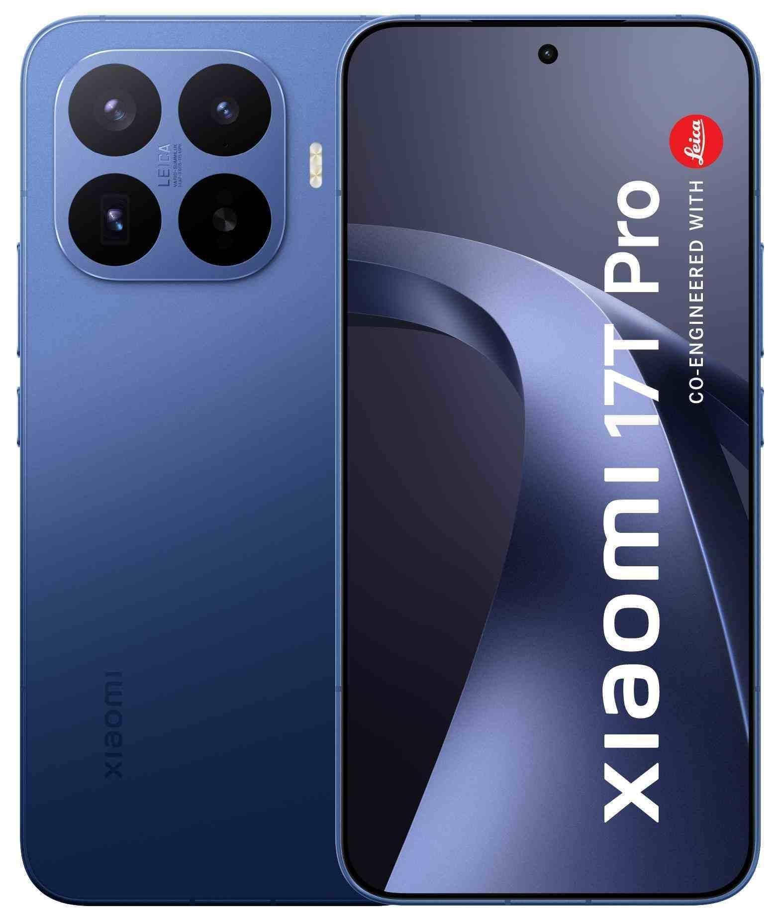 Xiaomi 17T Pro 12GB + 256GB Deep Blue Smartphone (6,83 Zoll, 50 MP, Triple-Kamera, 7.000-mAh, Octa-Core, blau) 