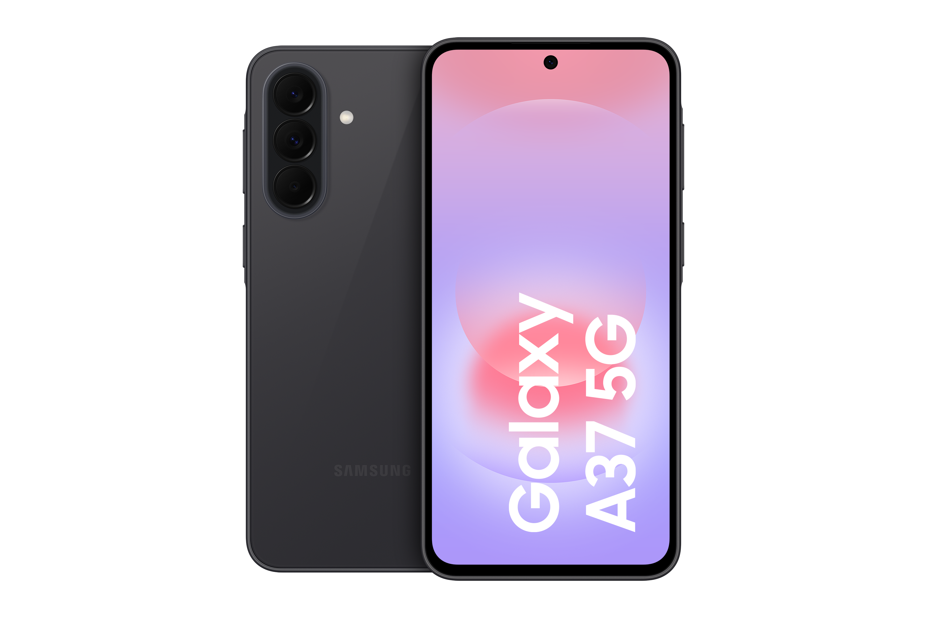 Samsung Galaxy A37 5G 128GB Awesome Charcoal Smartphone (6,7 Zoll, 50 MP, Triple-Kamera, 5.000mAh, Octa-Core, Fingerabdrucksensor, Gesichtserkennung, Schwarz) 