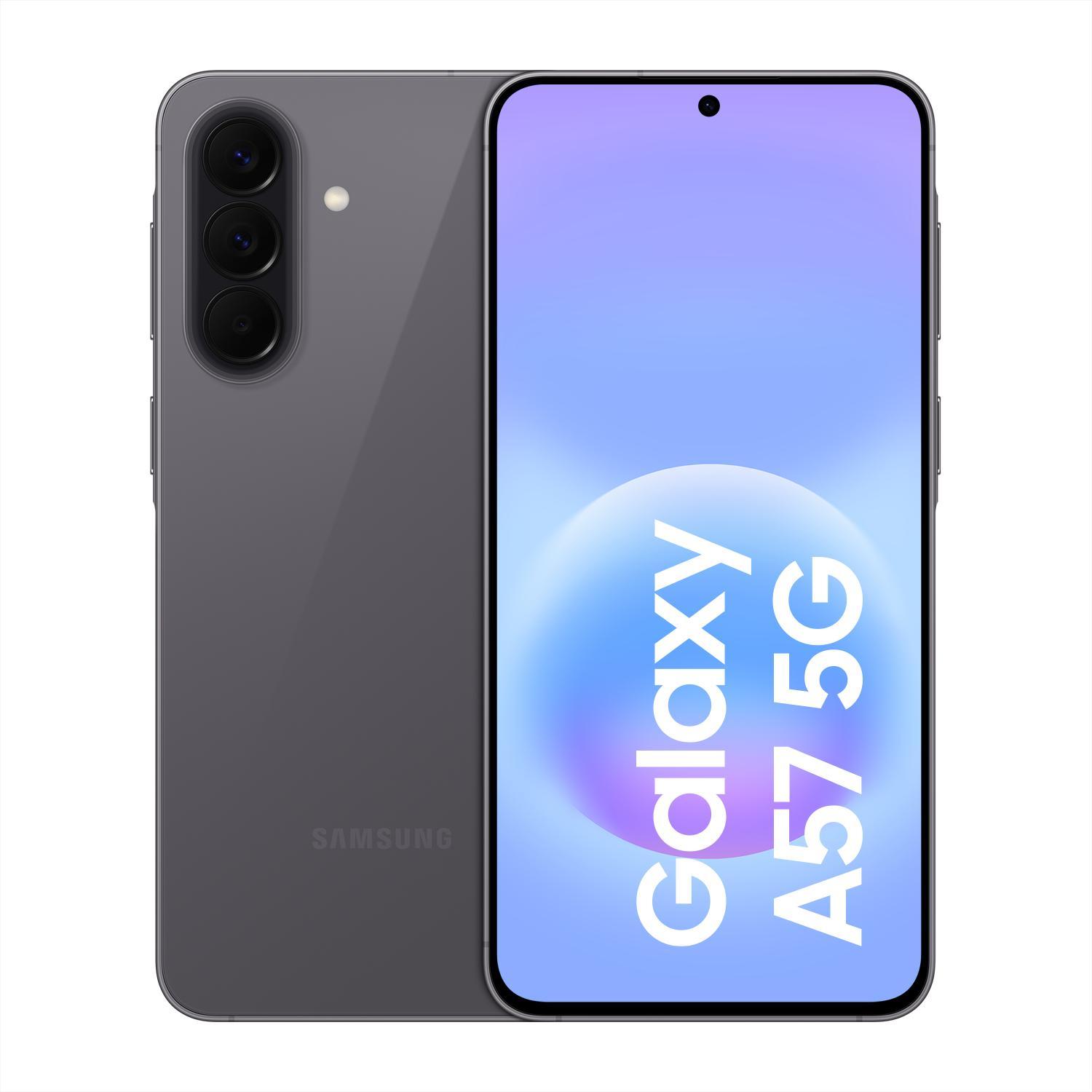 Samsung Galaxy A57 5G 128GB Awesome Gray Smartphone (6,7 Zoll, 50 MP, Triple-Kamera, 5.000 mAh, Octa-Core, Fingerabdrucksensor, Gesichtserkennung, Grau) 