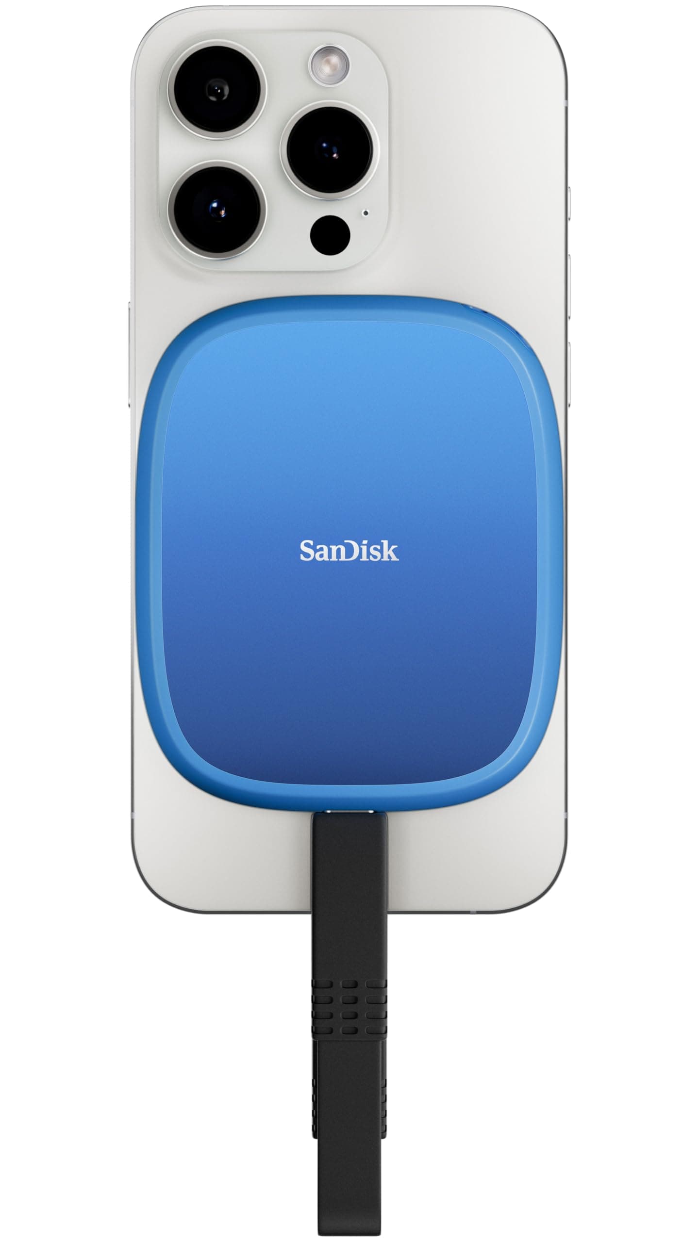 SANDISK SDSSDE62C-1T00-G25 Externes Solid State Drive 1 TB USB Typ-C 3.2 Gen 2 (3.1 Gen 2) Blau 