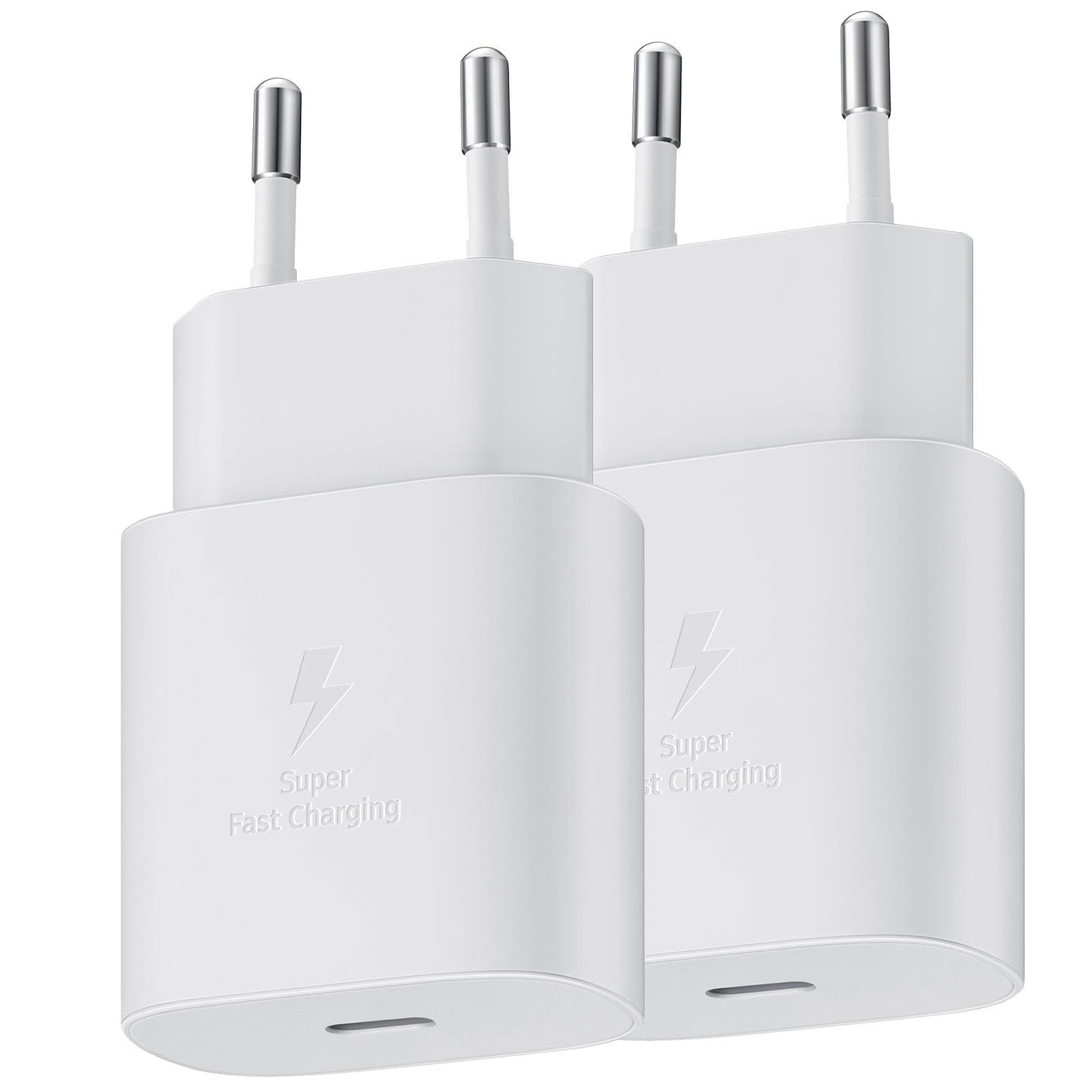 Samsung EP-TA800NWEGEU Schnellladeger&auml;t USB-C 25W Doppelback, Wei&szlig; Schnellladeger&auml;t (USB-C) 