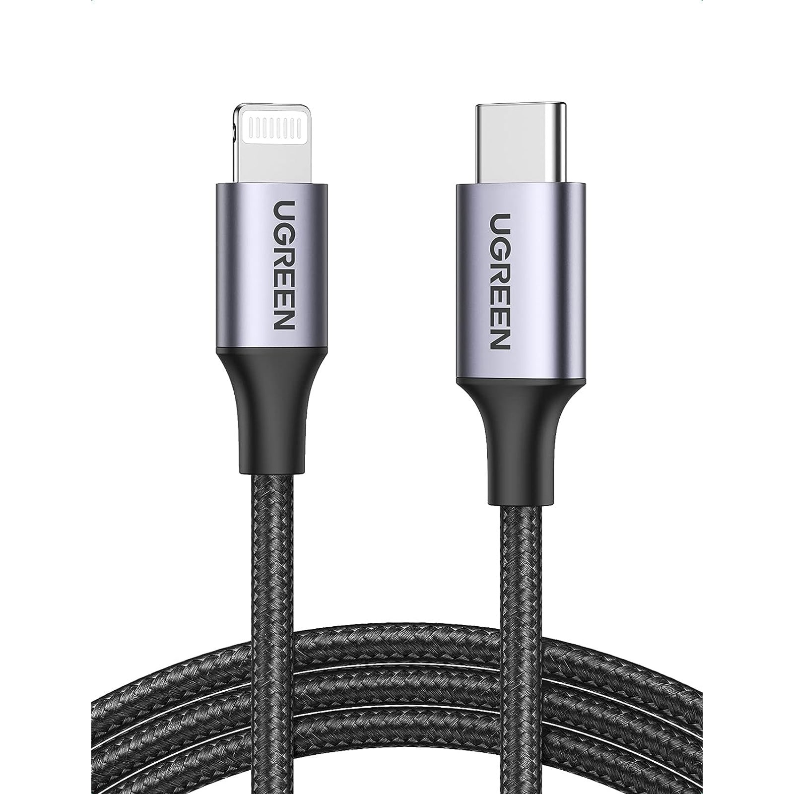 uGreen Lightning Kabel UGR LIGHT. TO TYPE-C 1M BK 