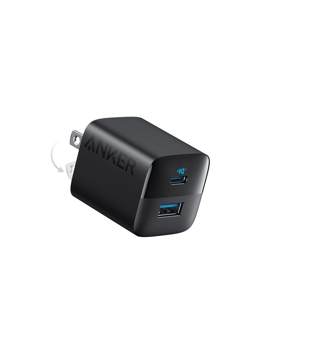 Anker 323 Ladeger&auml;t (33 W), USB-C und USB-A, Schwarz (PowerIQ 3.0) 