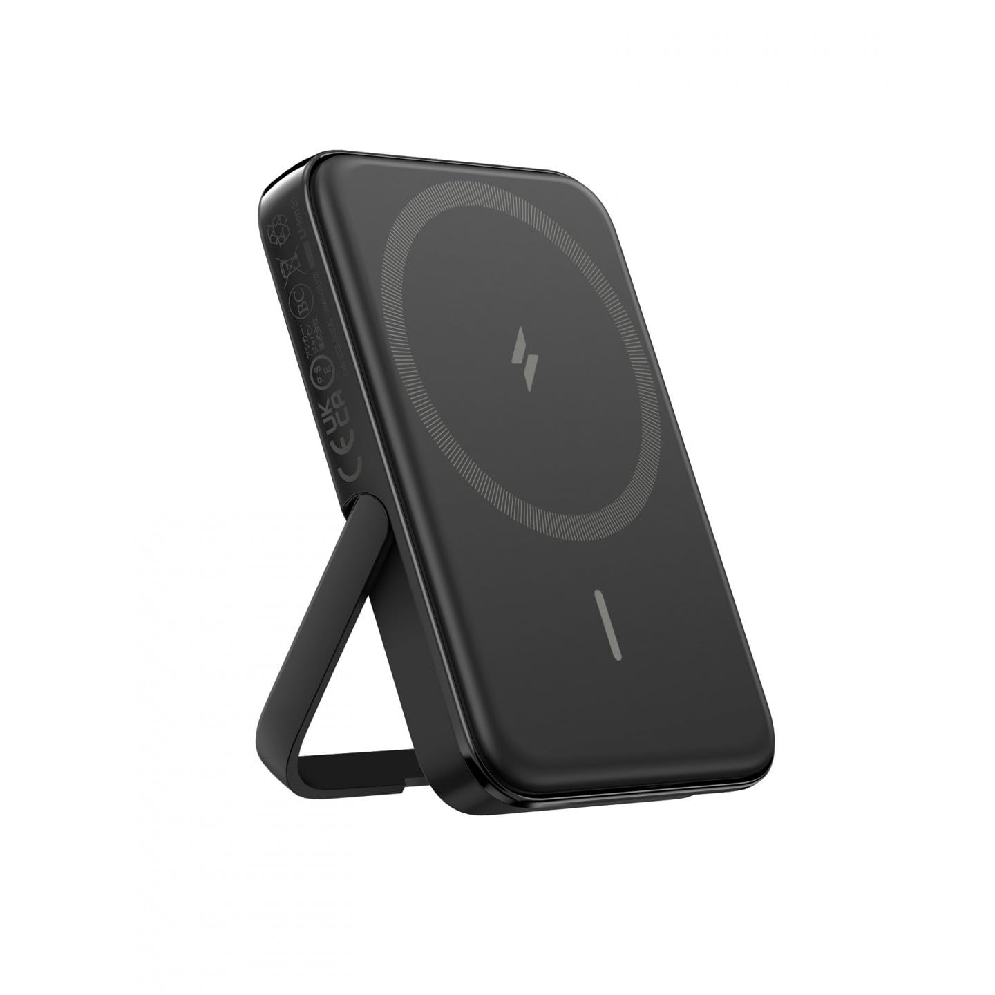 Anker 322 MagGo Powerbank (5.000mAh,) 7,5W, USB-C und mit Stand, Schwarz 
