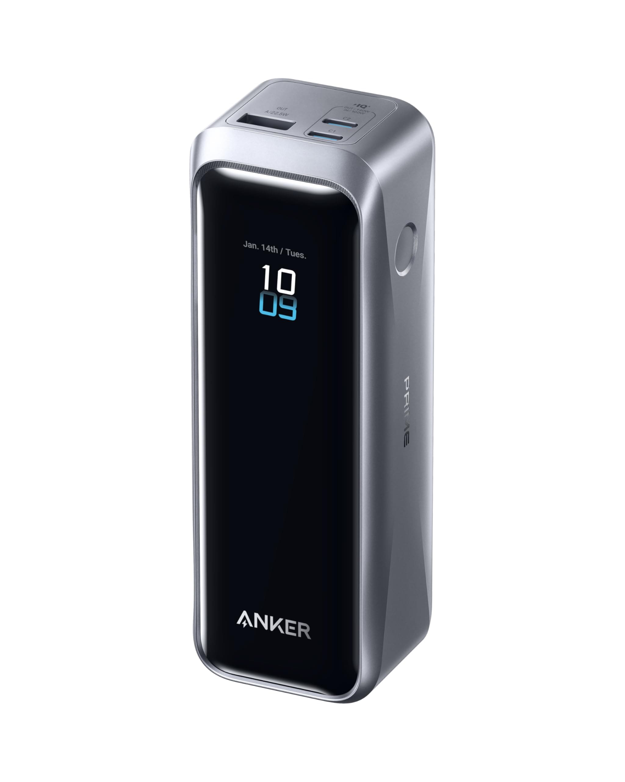 Anker Prime 20000mAh Powerbank (200W), Schwarz 