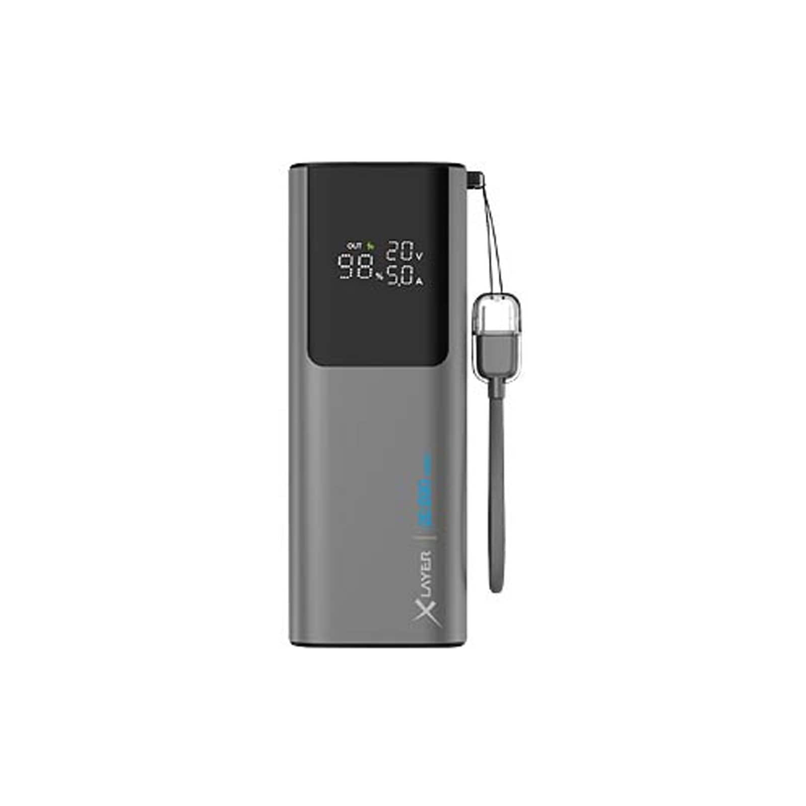 XLayer Powerbank HyperCharge 20.000 mAh 165W Black 