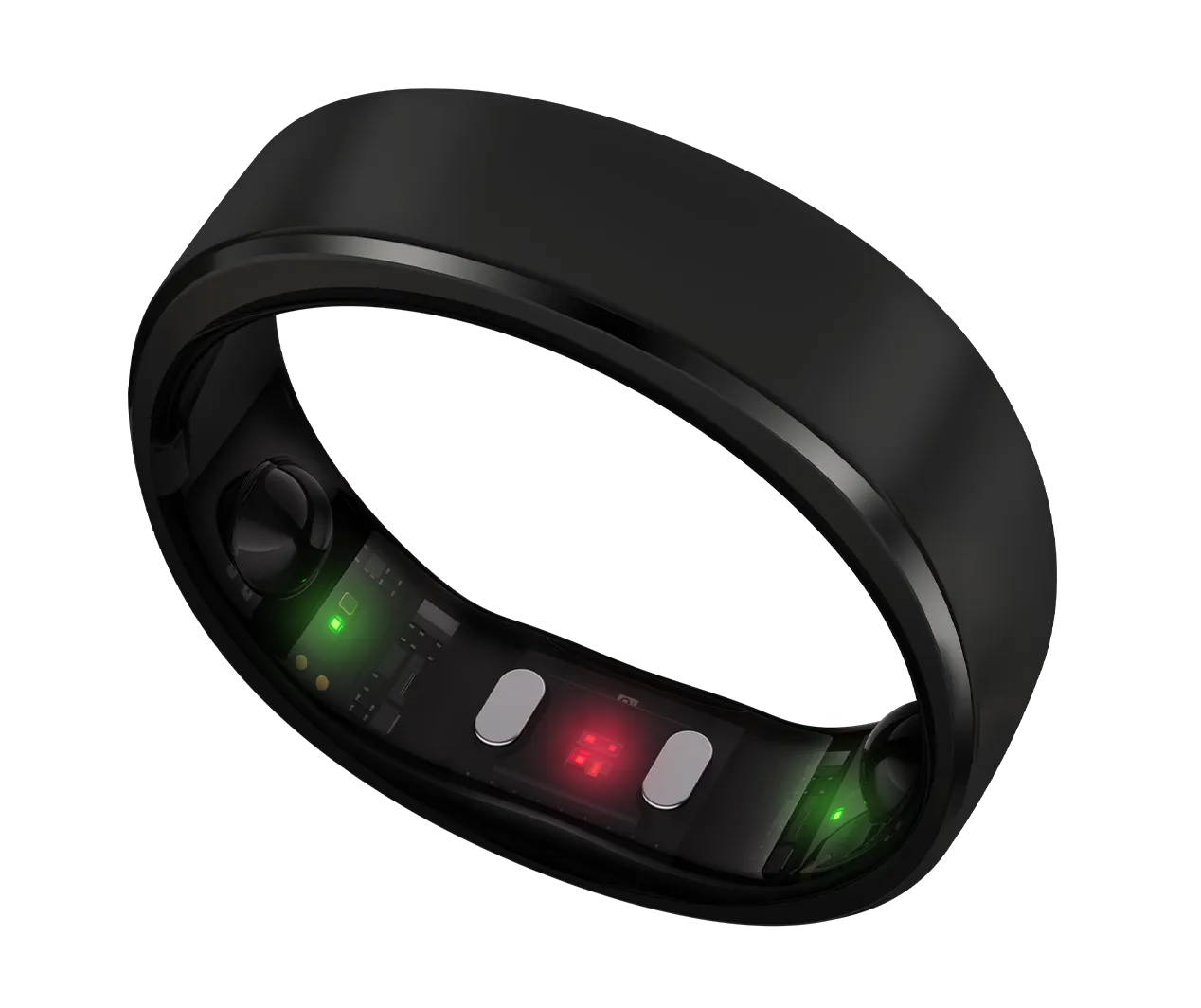 RingConn Smart Ring GEN 2, Matte Black, Gr. 9 Smartring 