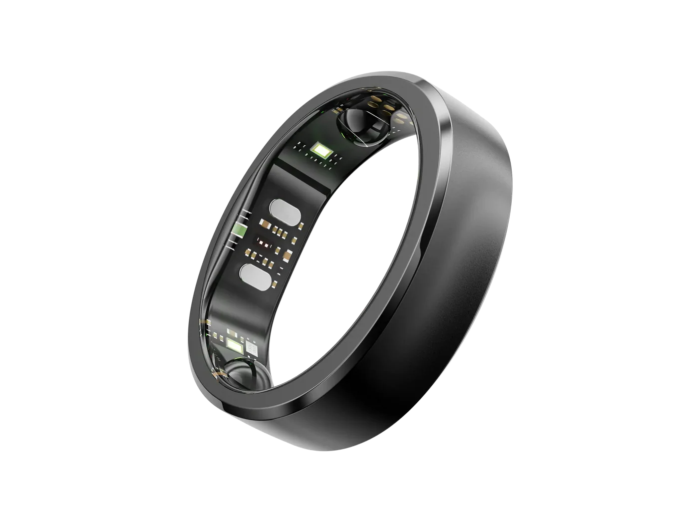 RingConn Smartring Gen 3, Gr. 6, Matt-schwarz 