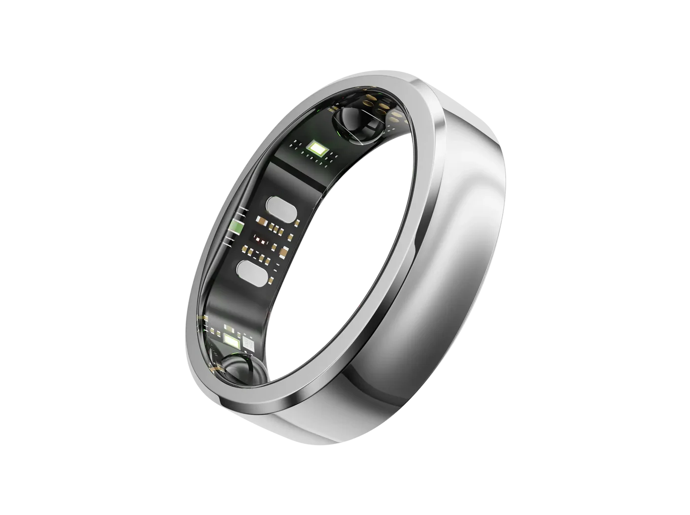 RingConn Smartring Gen 3, Gr. 15, Geb&uuml;rstetes Silber 