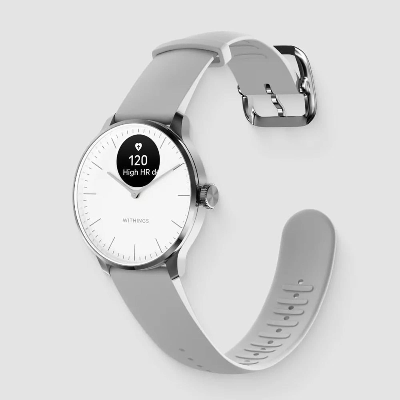 Withings ScanWatch Light 37mm OLED White Smartwatch 
