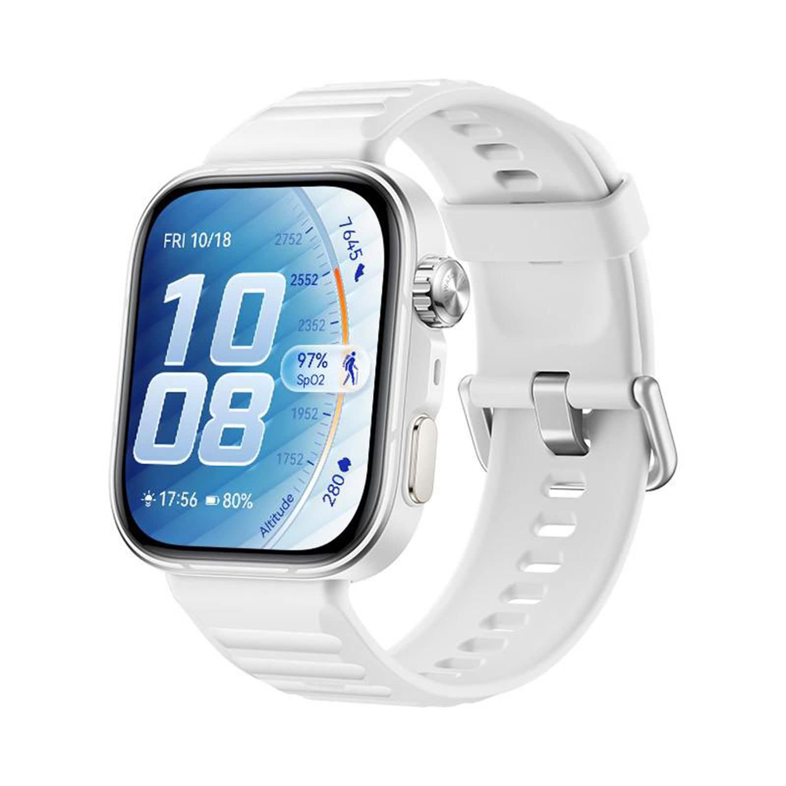 Huawei Watch Fit 5 Pro Wei&szlig; Smartwatch (Herzfrequenzmessung, Schrittz&auml;hler) 