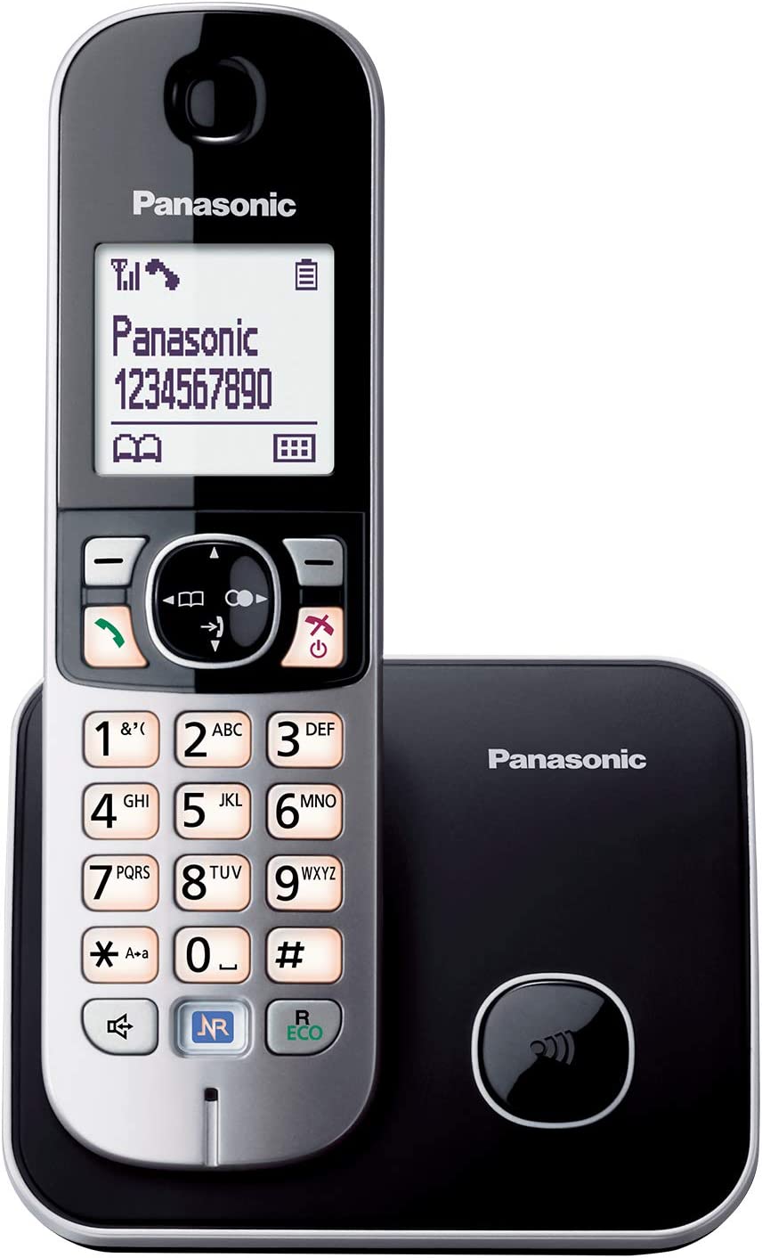 Panasonic KX-TG 6811 GB schwarz Schnurloses Telefon 