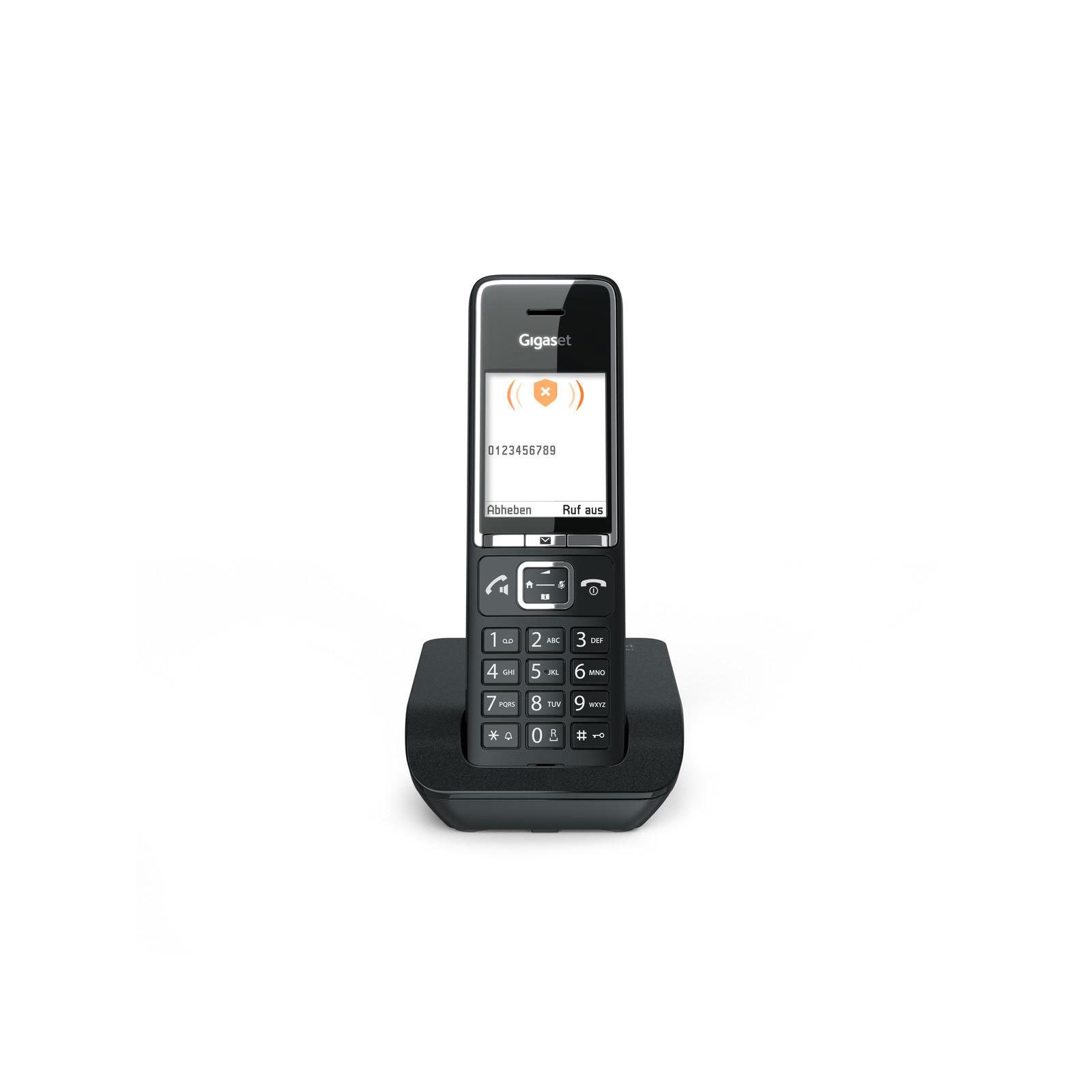 GIGASET COMFORT 550 schwarz Schnurloses-Telefon 