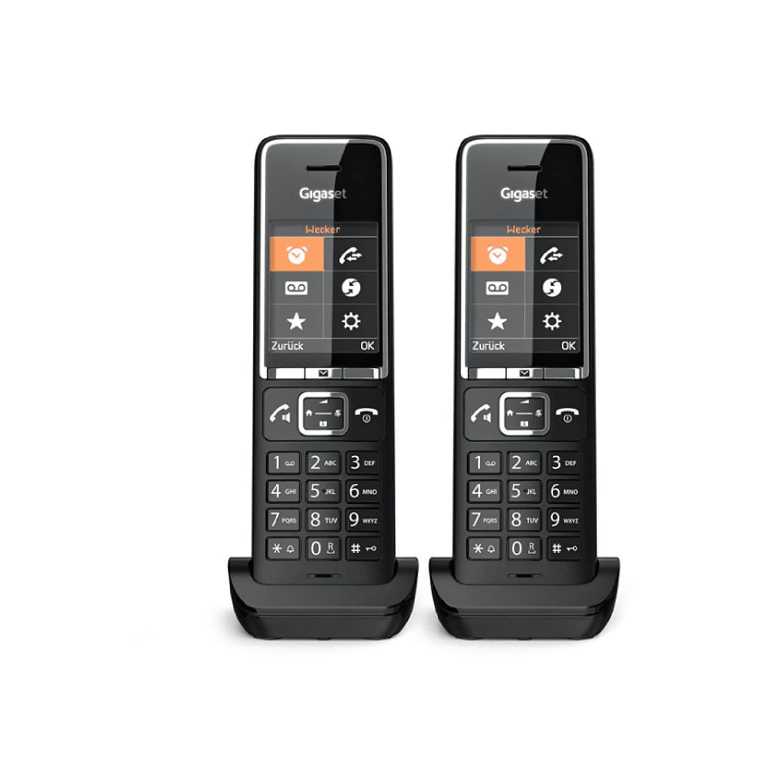 Gigaset C550HX DUO Schnurloses-Telefon schwarz 