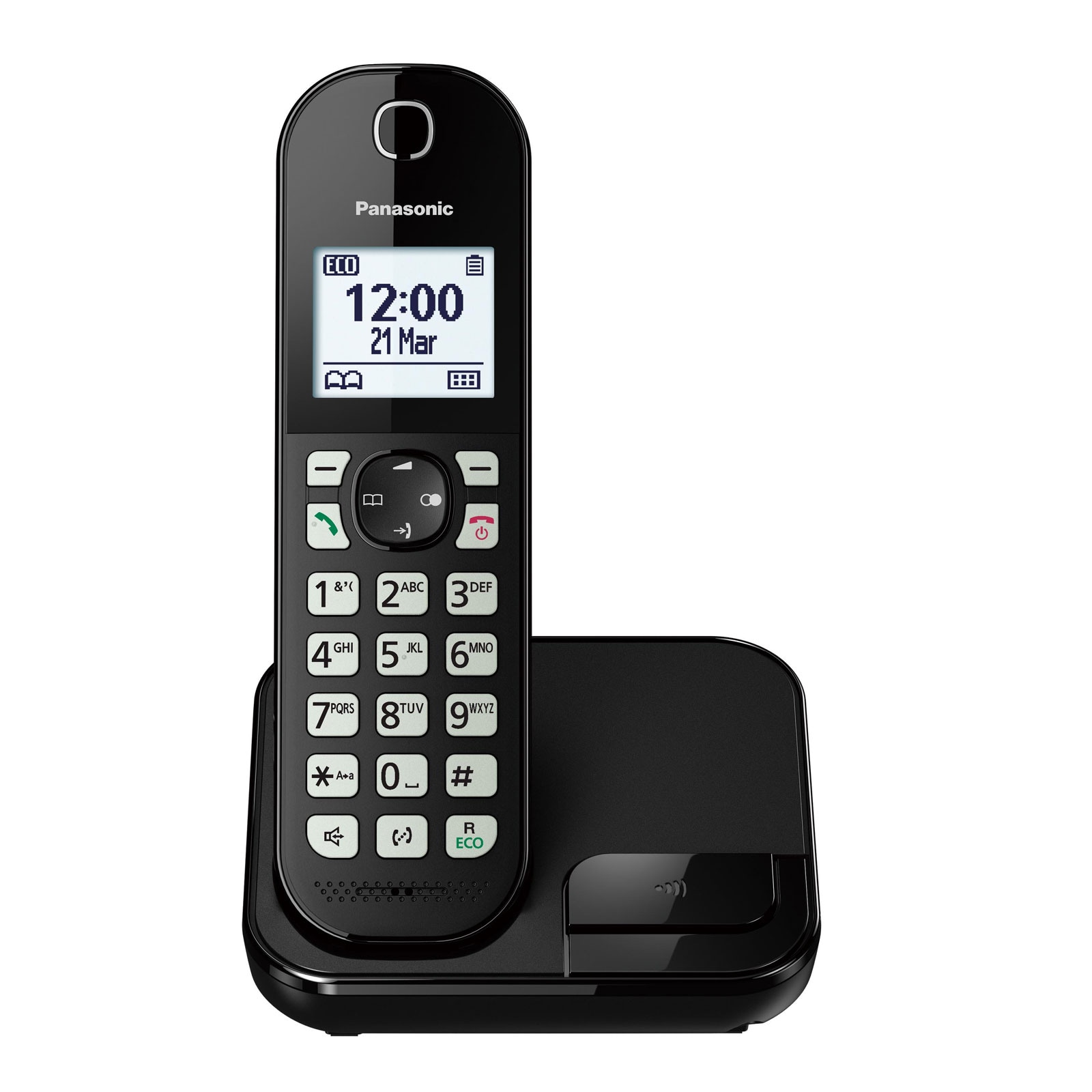 Panasonic KX-TGC 450GB Schnurloses Telefon schwarz 