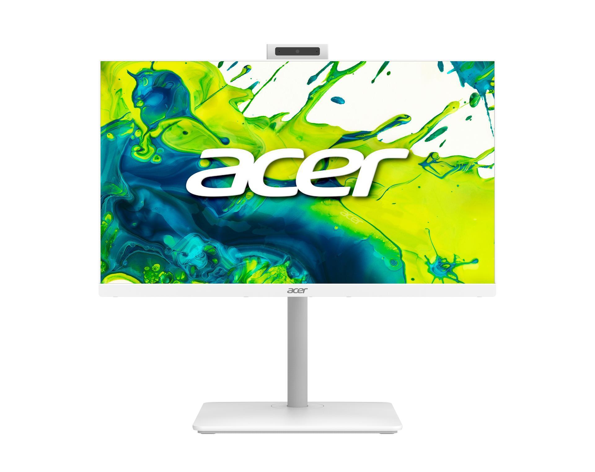 ACER Aspire C27-A, Wei&szlig;, 27 Zoll, Full HD, IPS, 120 Hz, Intel Core 5 120U, 16 GB, 512 GB SSD 
