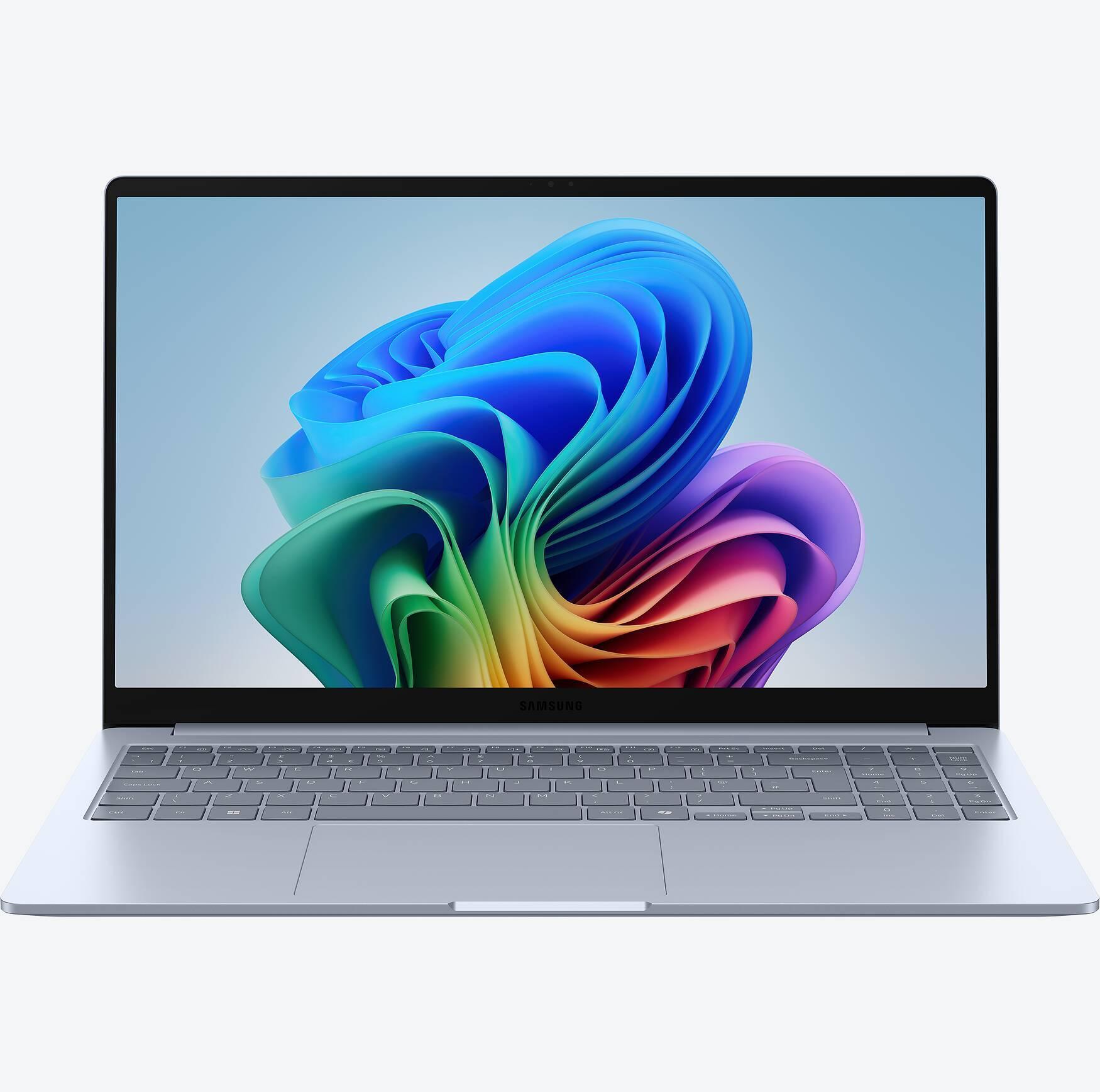 Samsung Galaxy Book4 Edge, Sapphire Blau, Copilot+, 15,6 Zoll, Full HD, Snapdragon X X1-26-100, 16GB, 256GB Notebook (NP750XQB-KA1DE) 