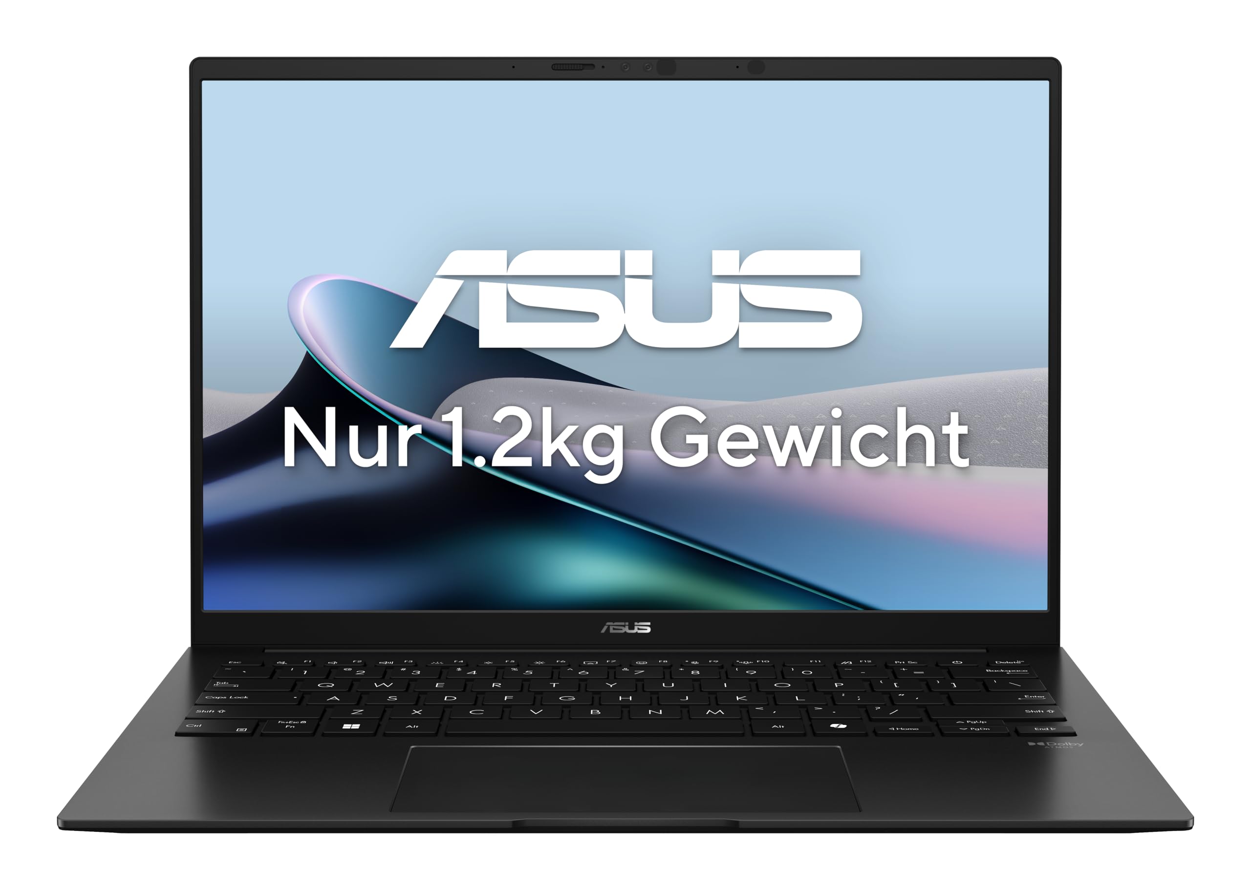 ASUS Zenbook 14 OLED UM3406GA-QD030W, 14 Zoll, WUXGA, AMD Ryzen AI 7 445, 32GB, 1 TB SSD, AMD Radeon 840M (Jade Black, 60 Hz, DisplayHDR True Black 600) 