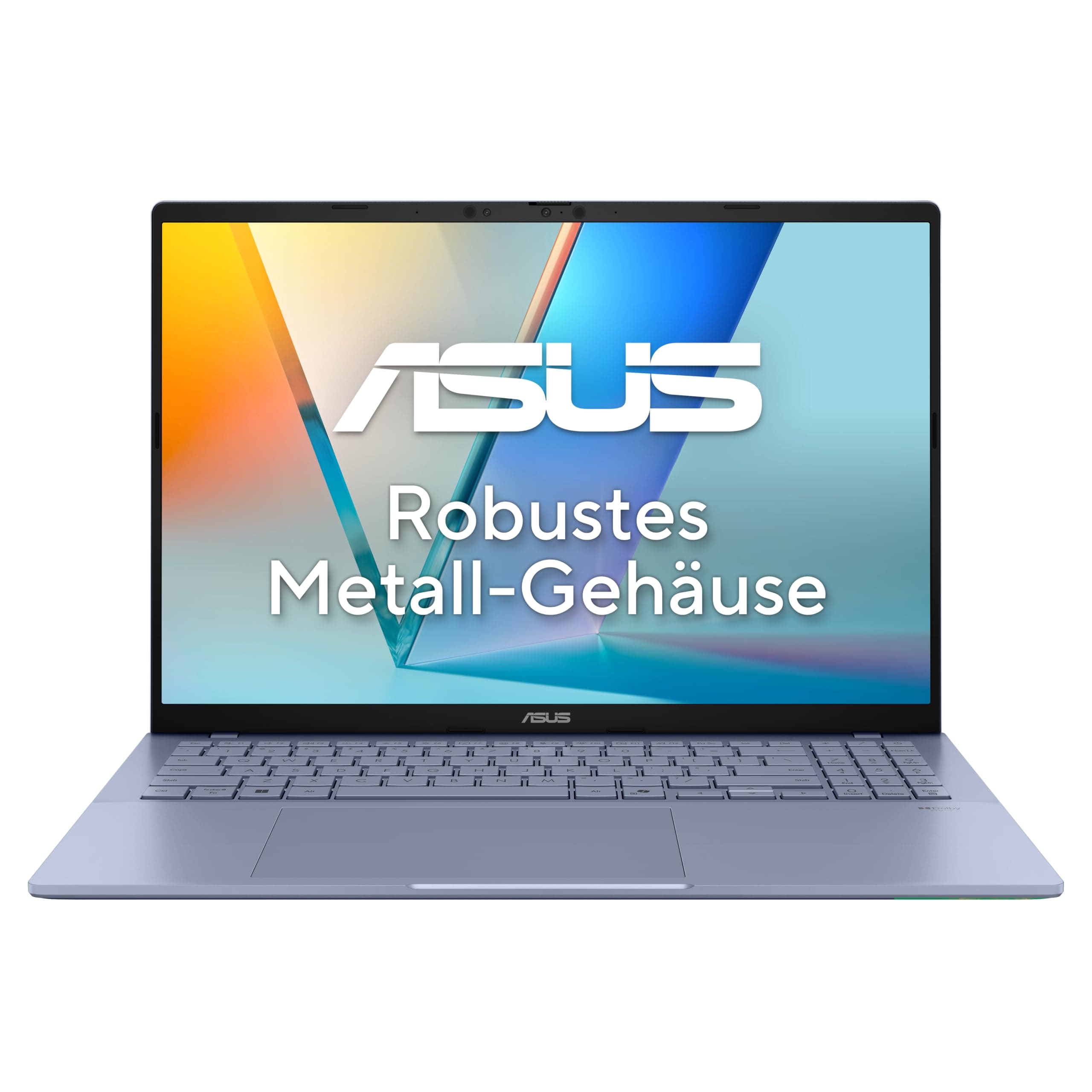 ASUS Vivobook S16 S3607NA-SH001W, 16 Zoll, WUXGA, Snapdragon X2E-88-100, 32 GB, 1 TB SSD, Qualcomm Adreno (Mist Blue, 60 Hz) 