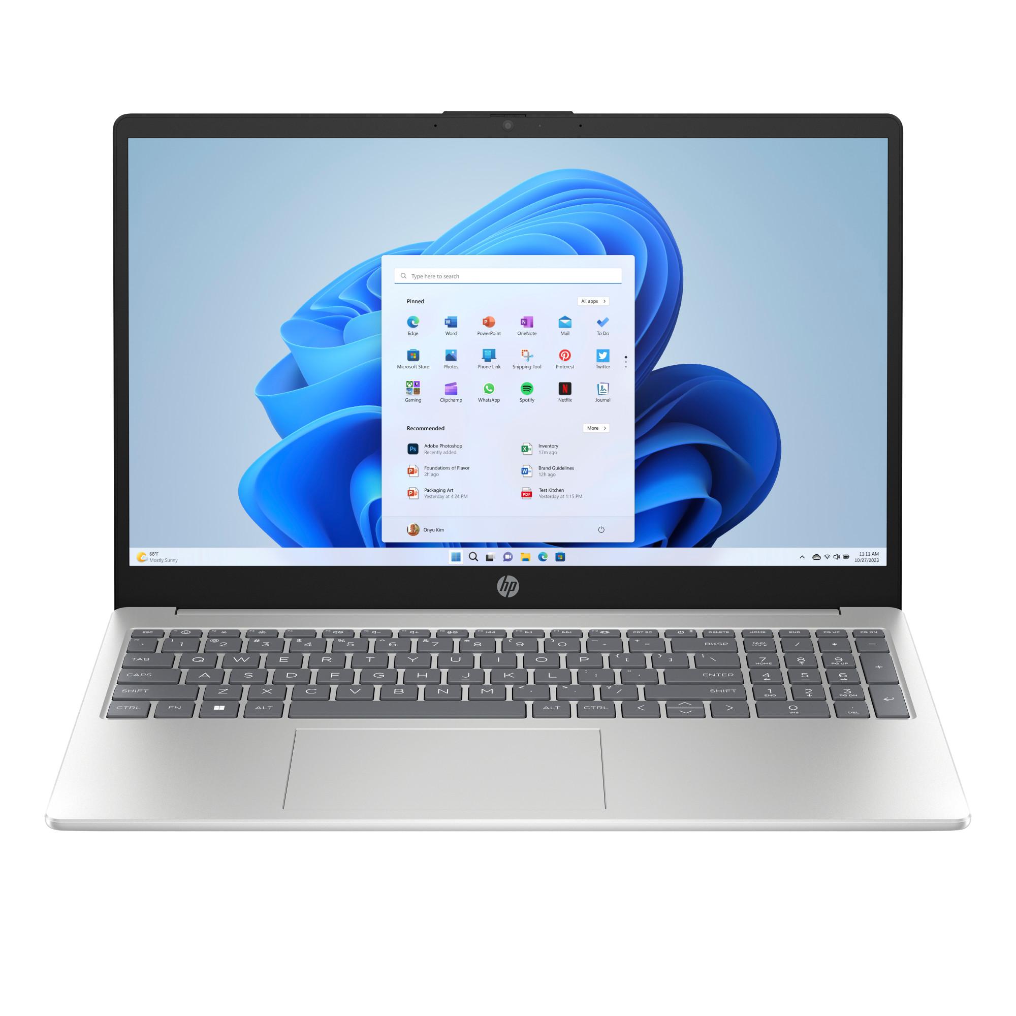 HP 15-fd0730ng, Silber, 15,6 Zoll, Full HD, IPS, Intel Core i5-1334U, 16GB, 1 TB M.2 SSD, Intel Iris Xe 