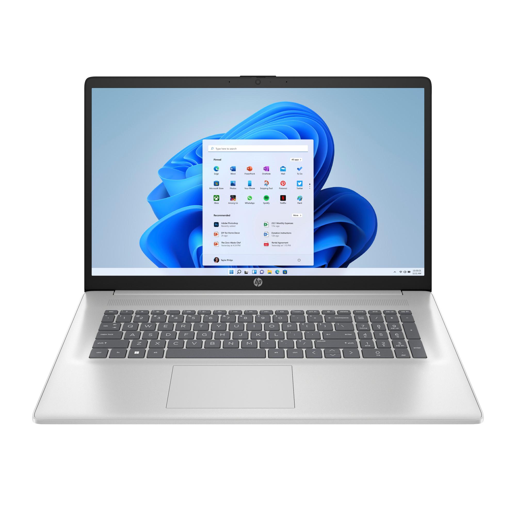 HP Notebook 17-cn4558ng, Natural Silver, 17,3 Zoll, Full-HD, Intel Core 5 120U, 16 GB, 1 TB SSD (D0PF9EA #ABD) 