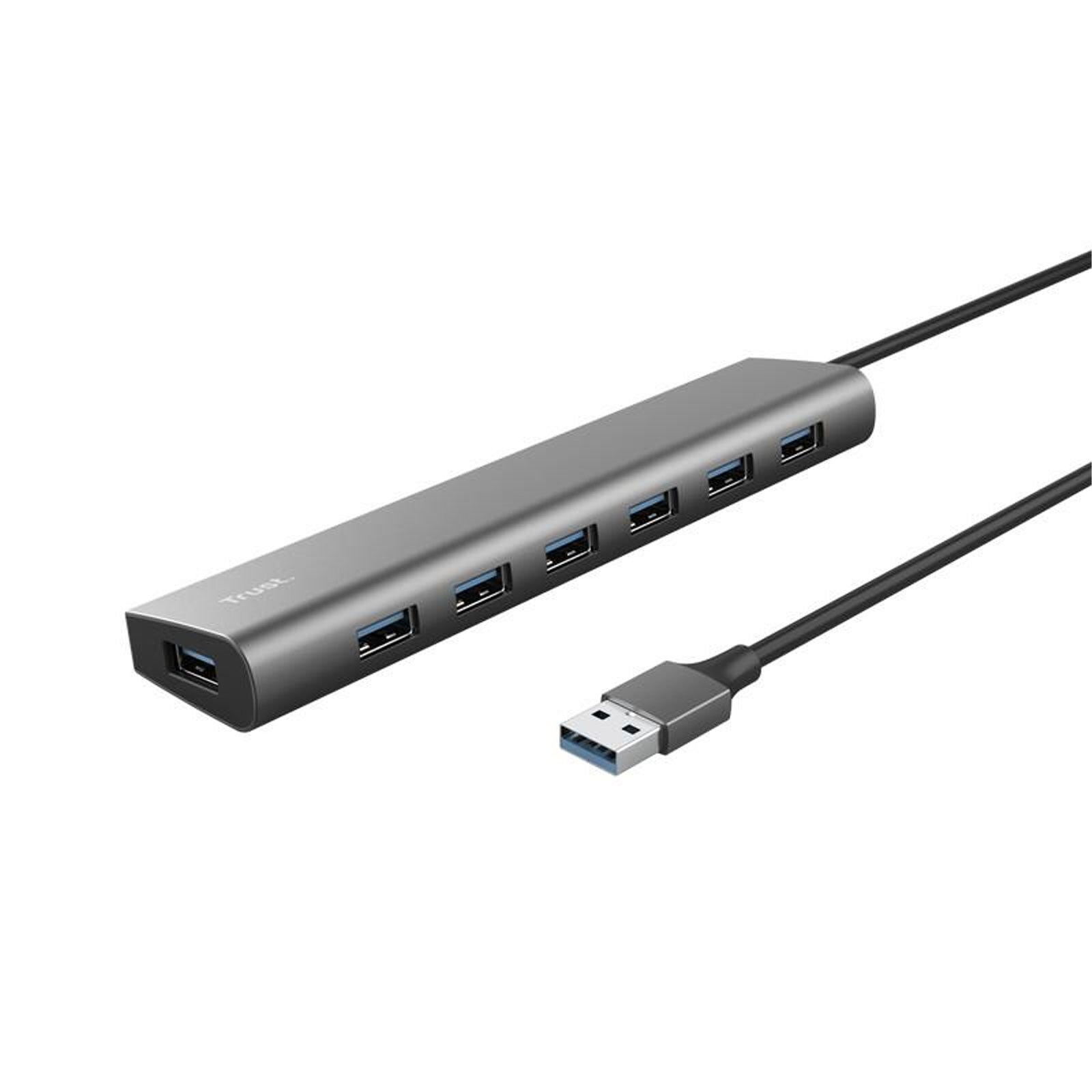 TRU HALYX 7 PORT USB HUB 