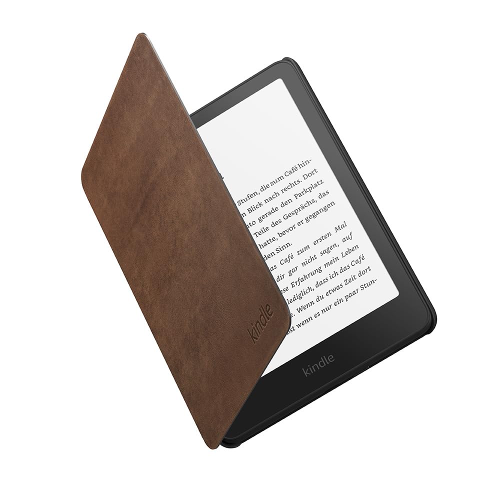 Amazon Wasserdichte H&uuml;lle f&uuml;r Amazon Kindle Paperwhite und Amazon Kindle Colorsoft, Wallnuss (passend f&uuml;r Kindle Paperwhite (2024), Kindle Paperwhite Signature Edition (2024), Kindle Colorsoft und Kindle Colorsoft Signature Edition) 