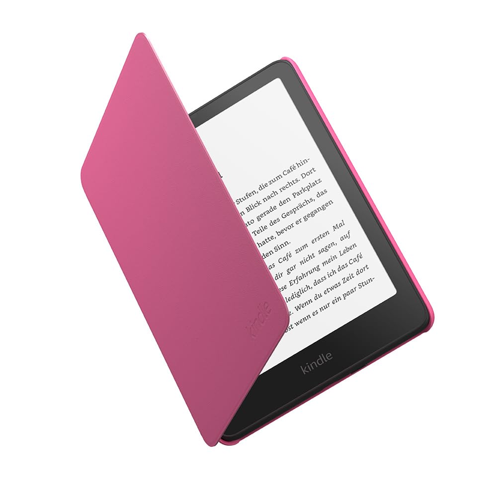 Amazon H&uuml;lle f&uuml;r Amazon Kindle Paperwhite und Amazon Kindle Colorsoft, auf Pflanzenbasis, Rosa (passend f&uuml;r Kindle Paperwhite (2024), Kindle Paperwhite Signature Edition (2024), Kindle Colorsoft und Kindle Colorsoft Signature Edition) 