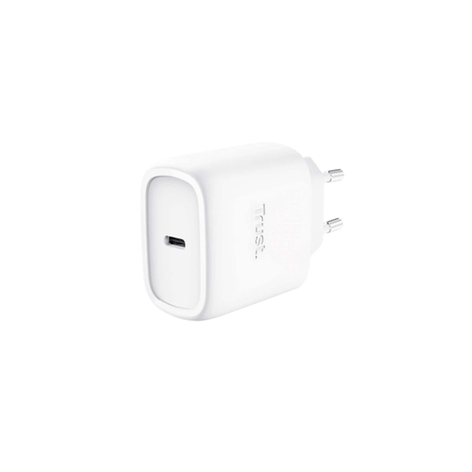 Trust Maxo USB-C-GaN-Ladeger&auml;t 45 W, Wei&szlig; (25522) 